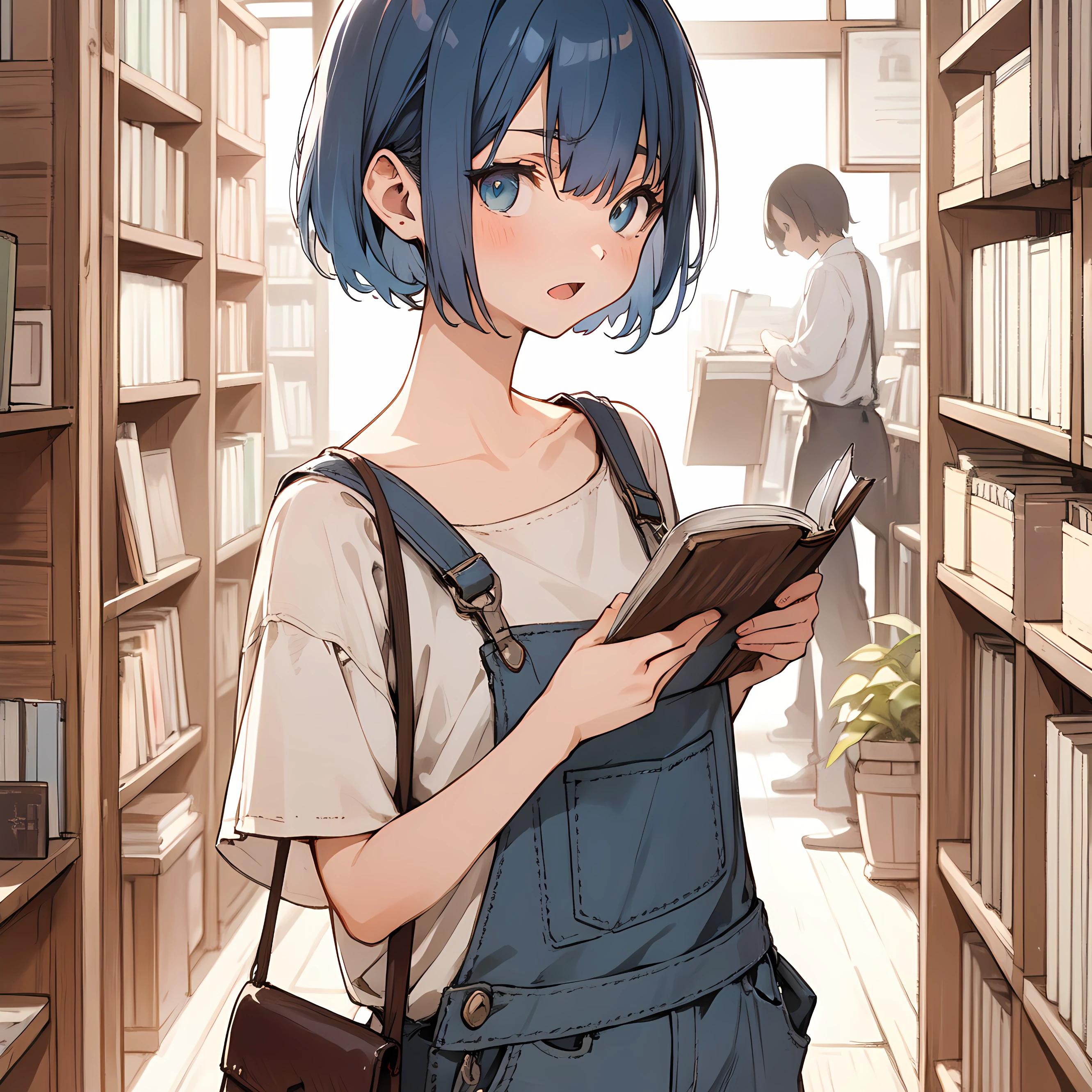 本と少女