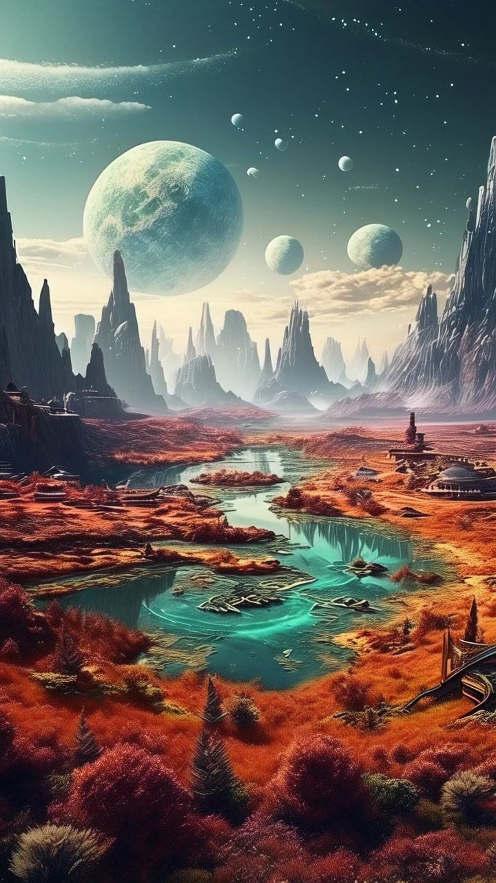 Alien Landscape/外星场景/異星の風景