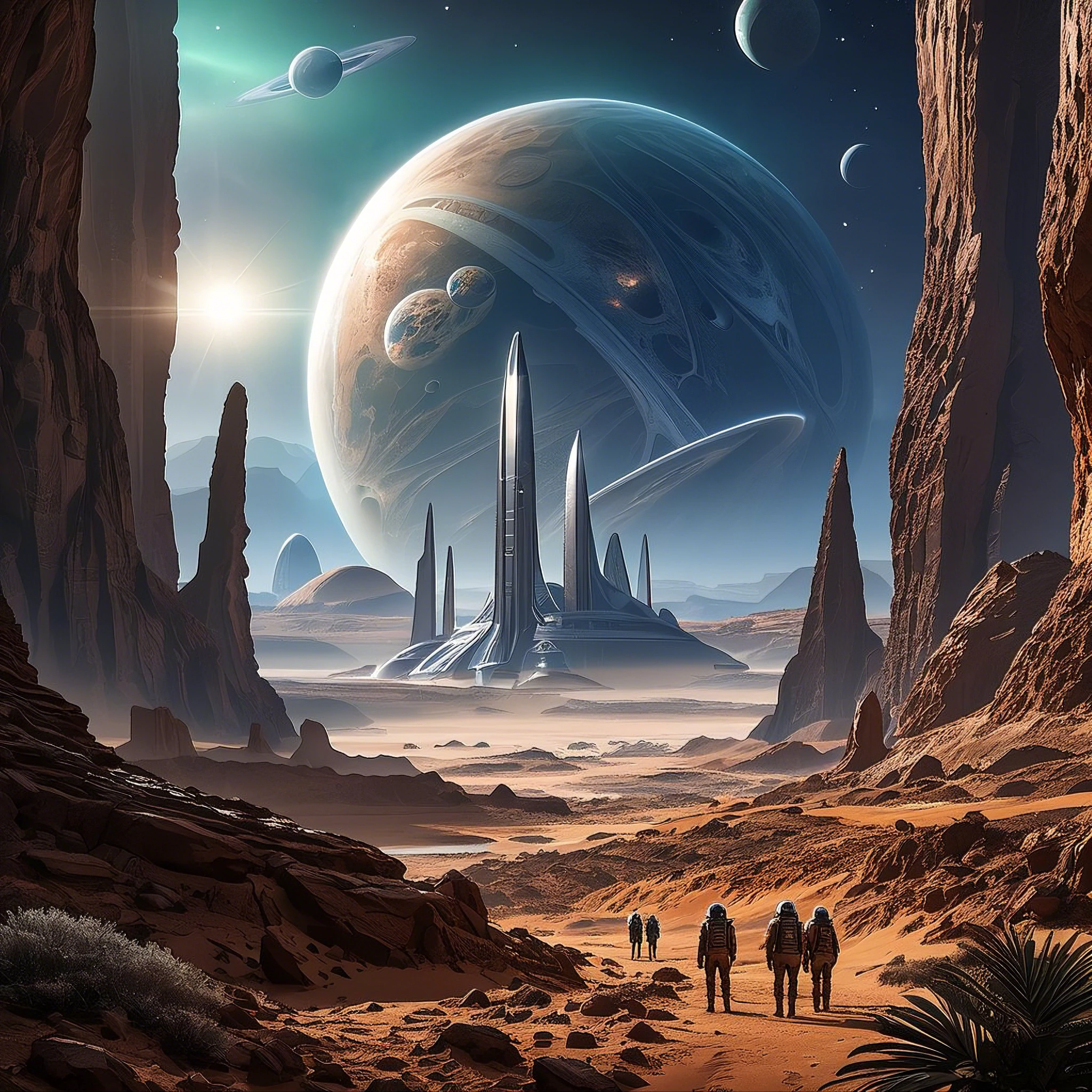 Alien Landscape/外星场景/異星の風景