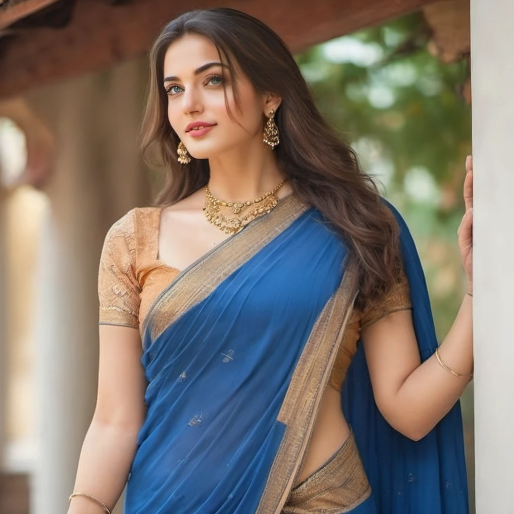 Create Indian Beauty in Saree