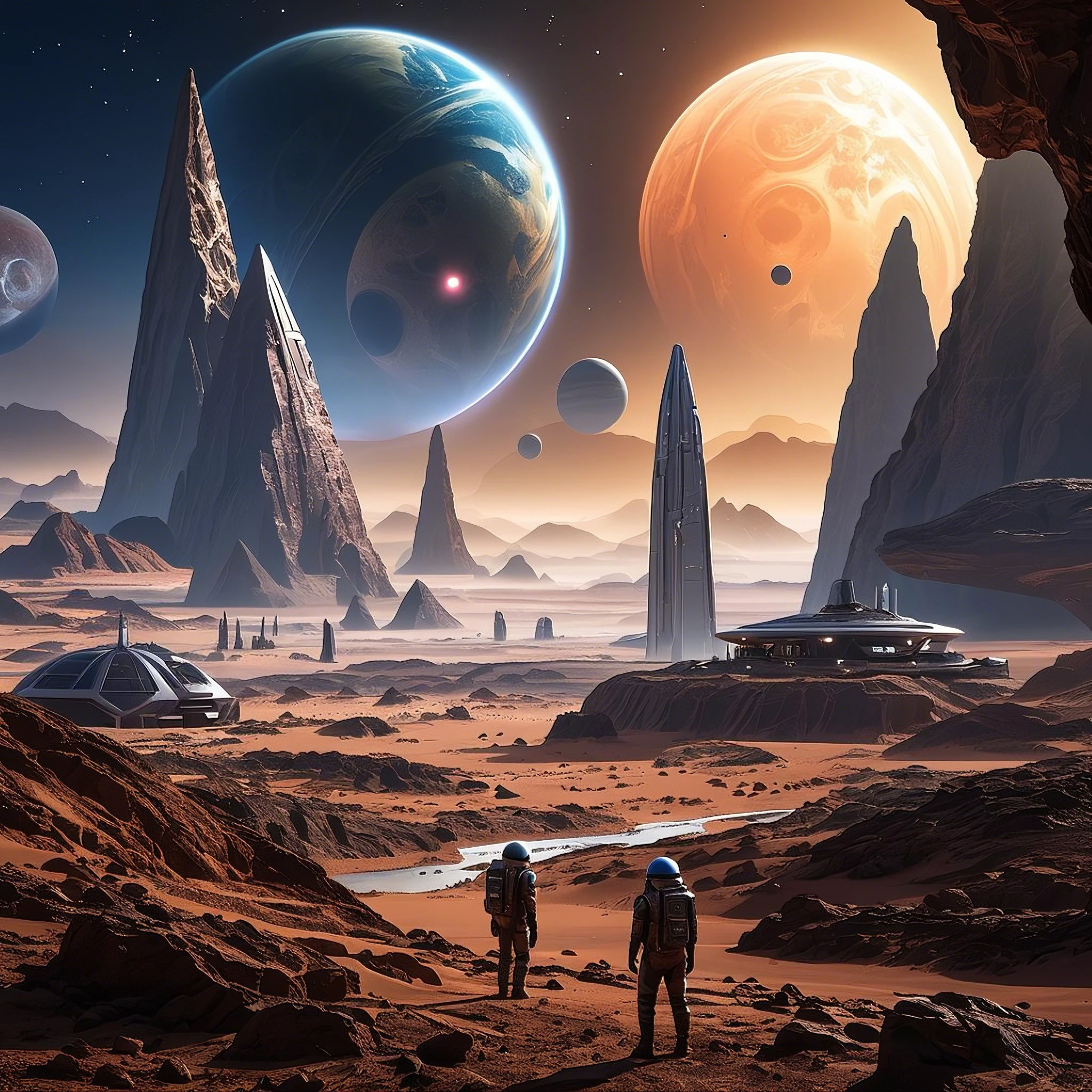 Alien Landscape/外星场景/異星の風景