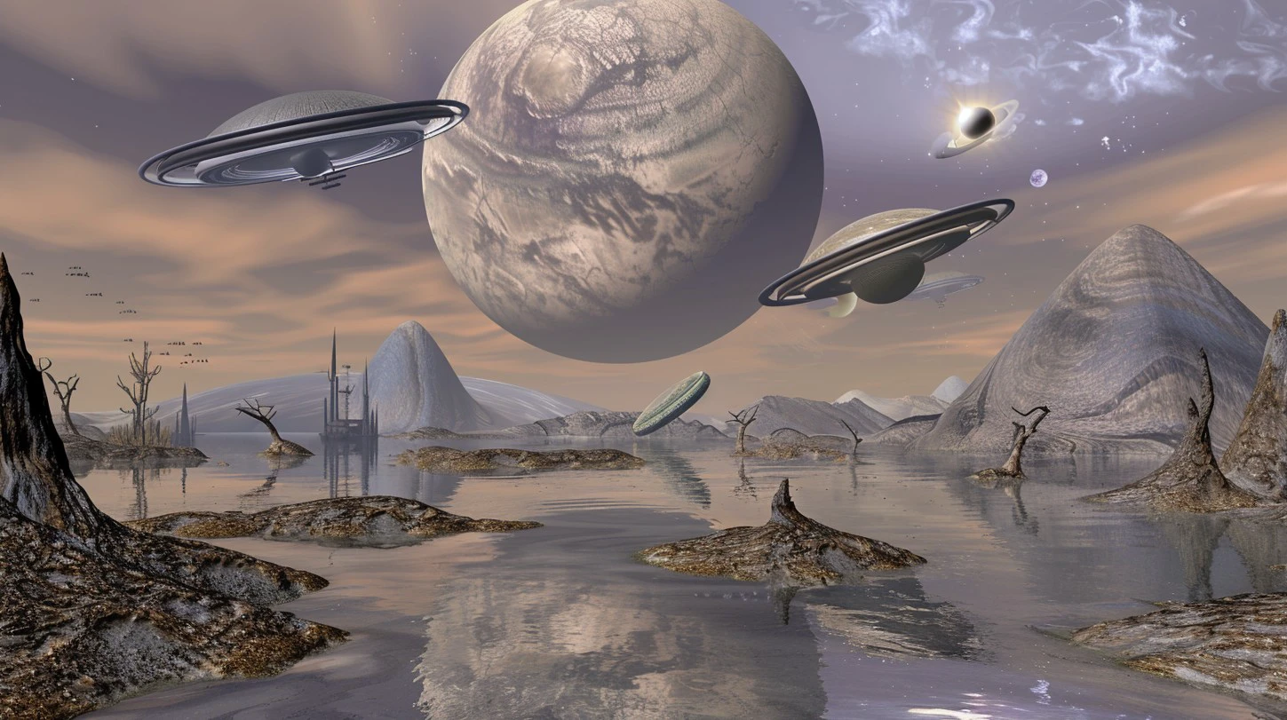 Alien Landscape/外星场景/異星の風景
