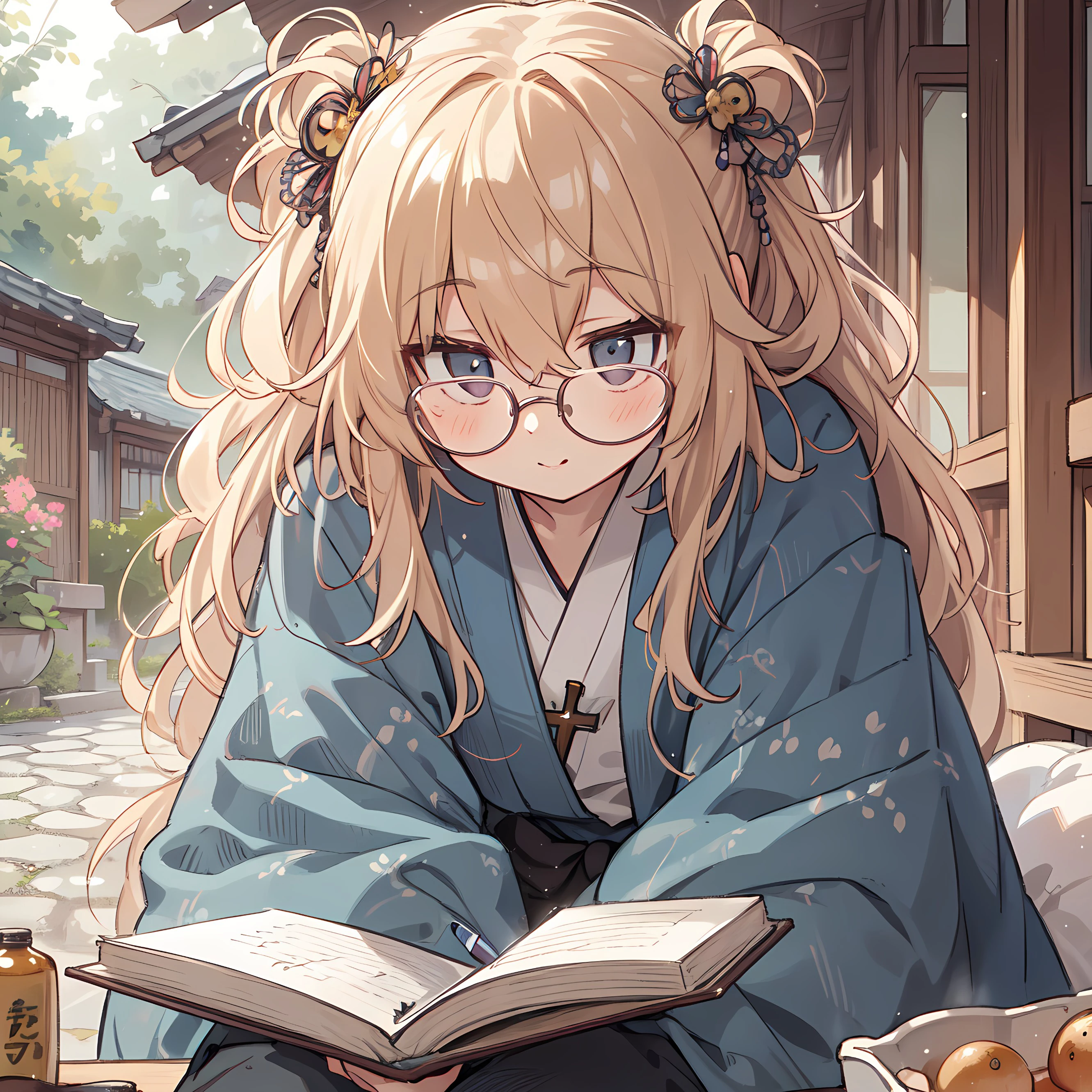 本と少女
