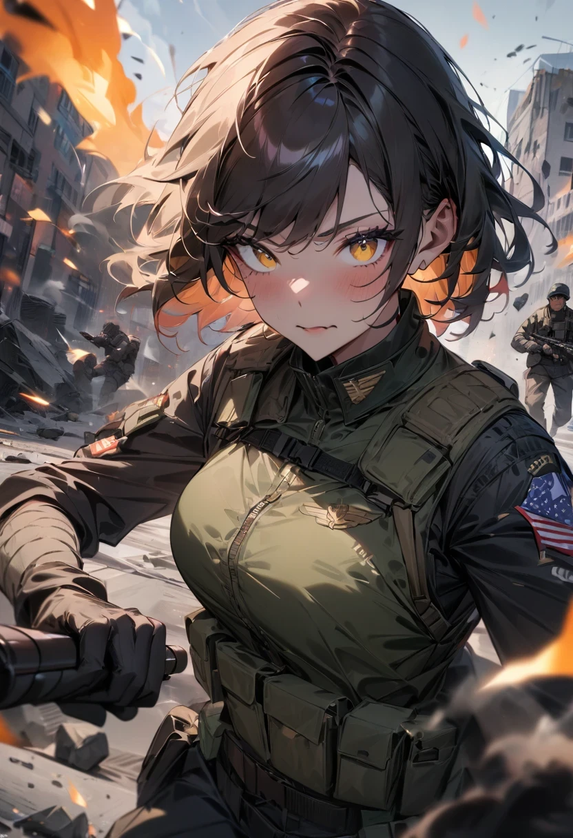 Filipina Soldier - Character Design- Animagine XL