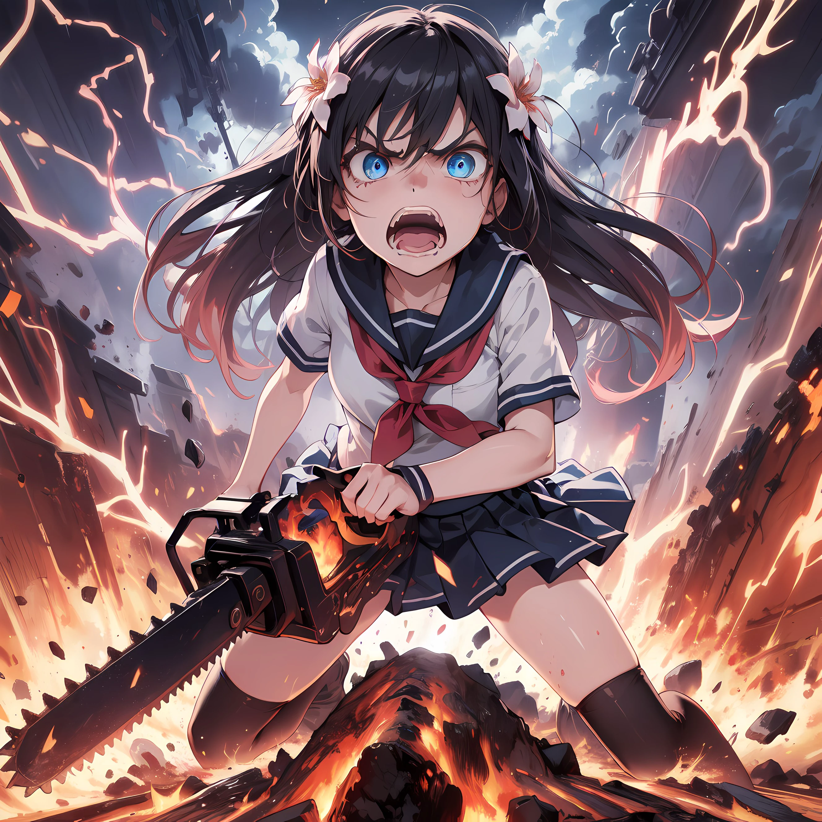ど怒りJK