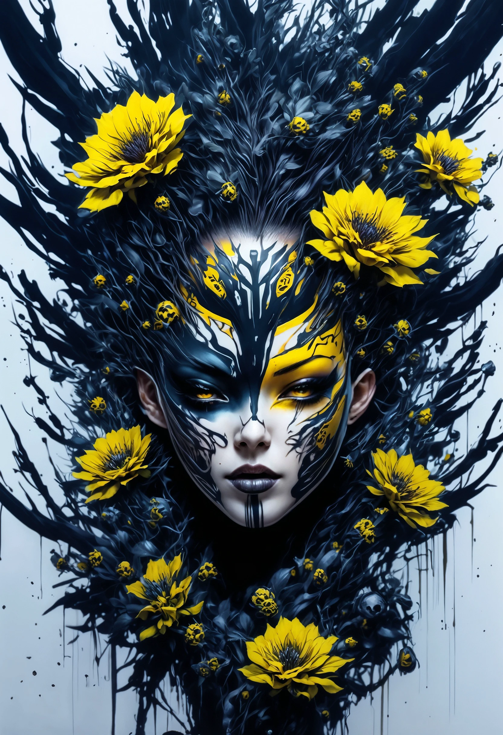 Cyberpunk Blossoms