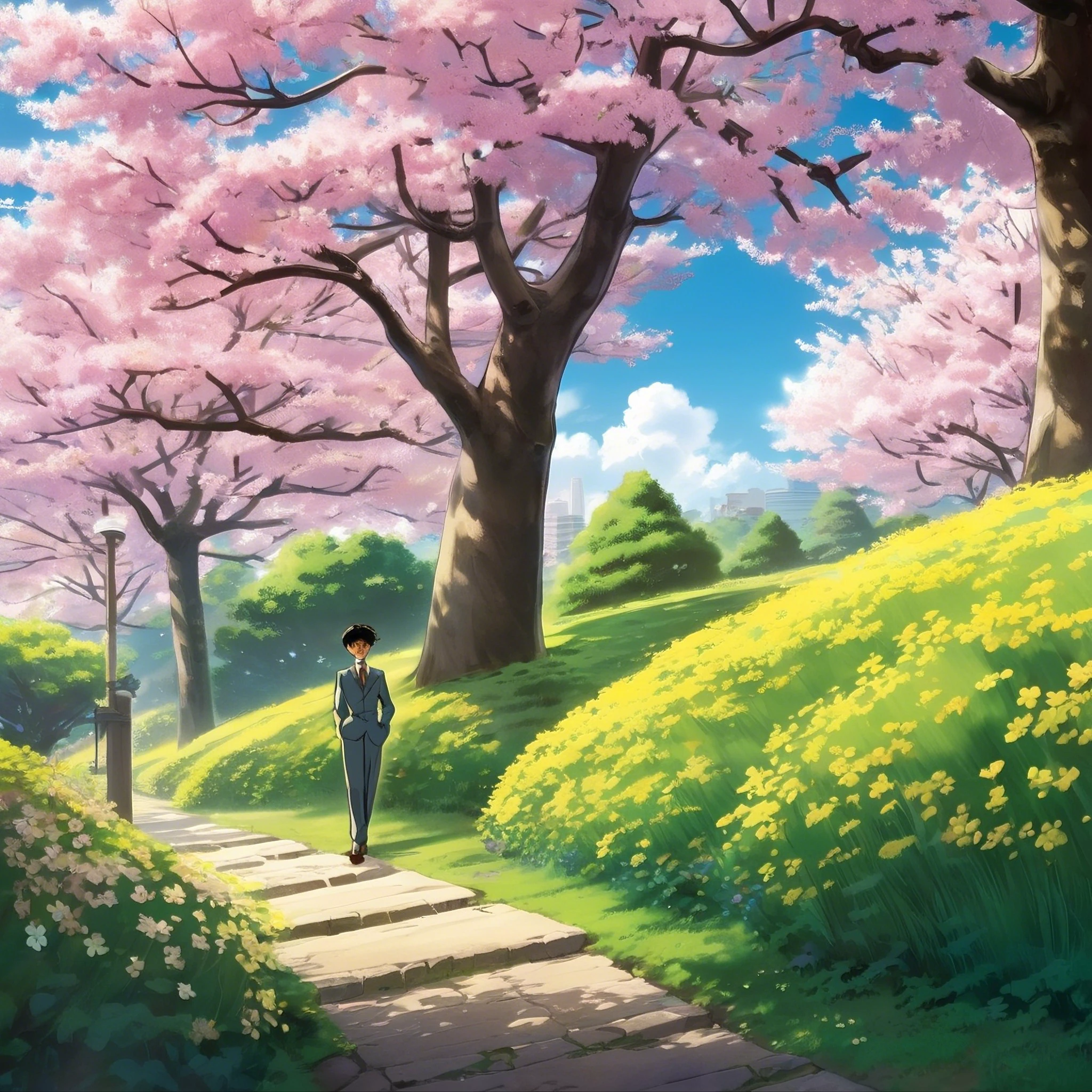 Spring Morning/春日的早晨/春の朝