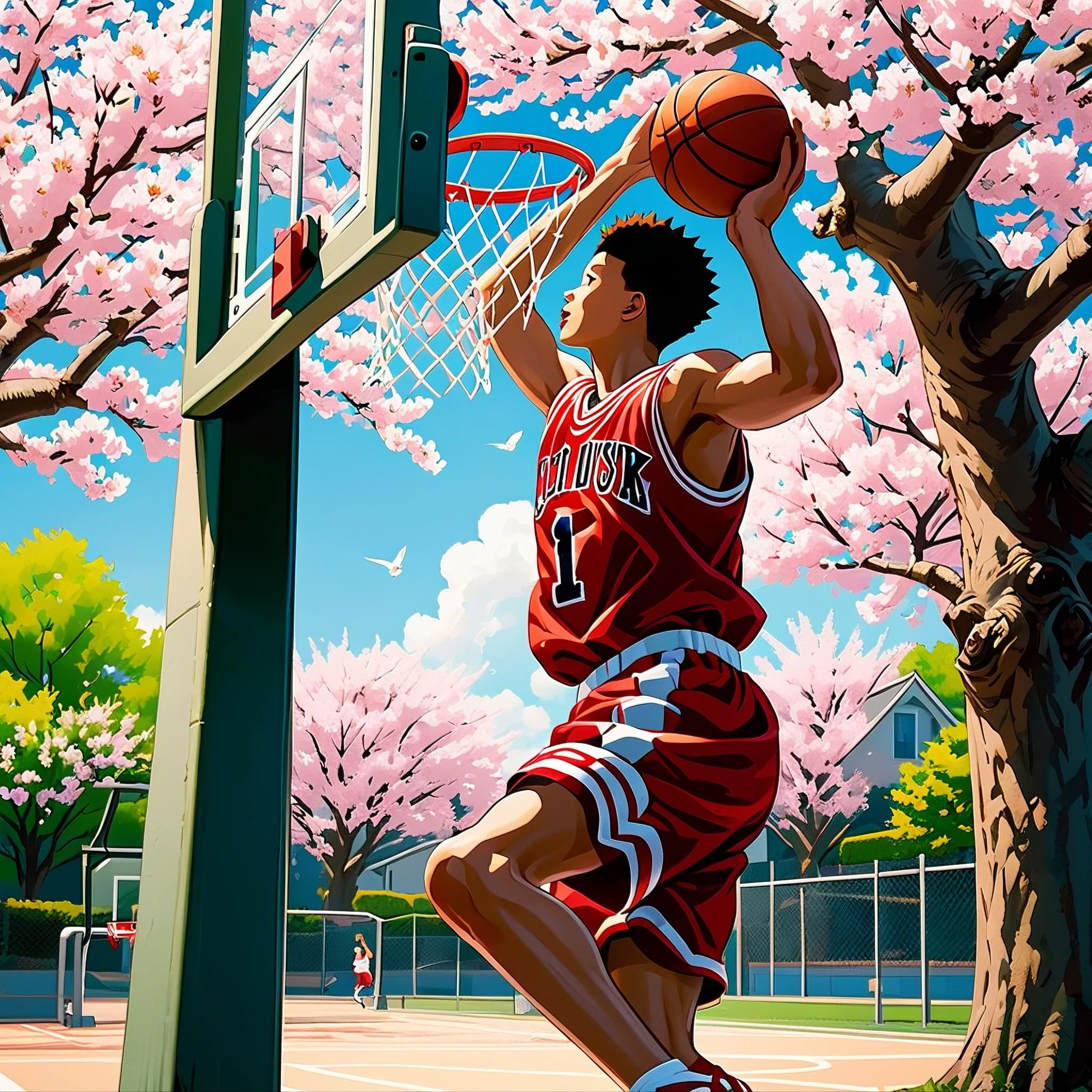Spring Morning/春日的早晨/春の朝