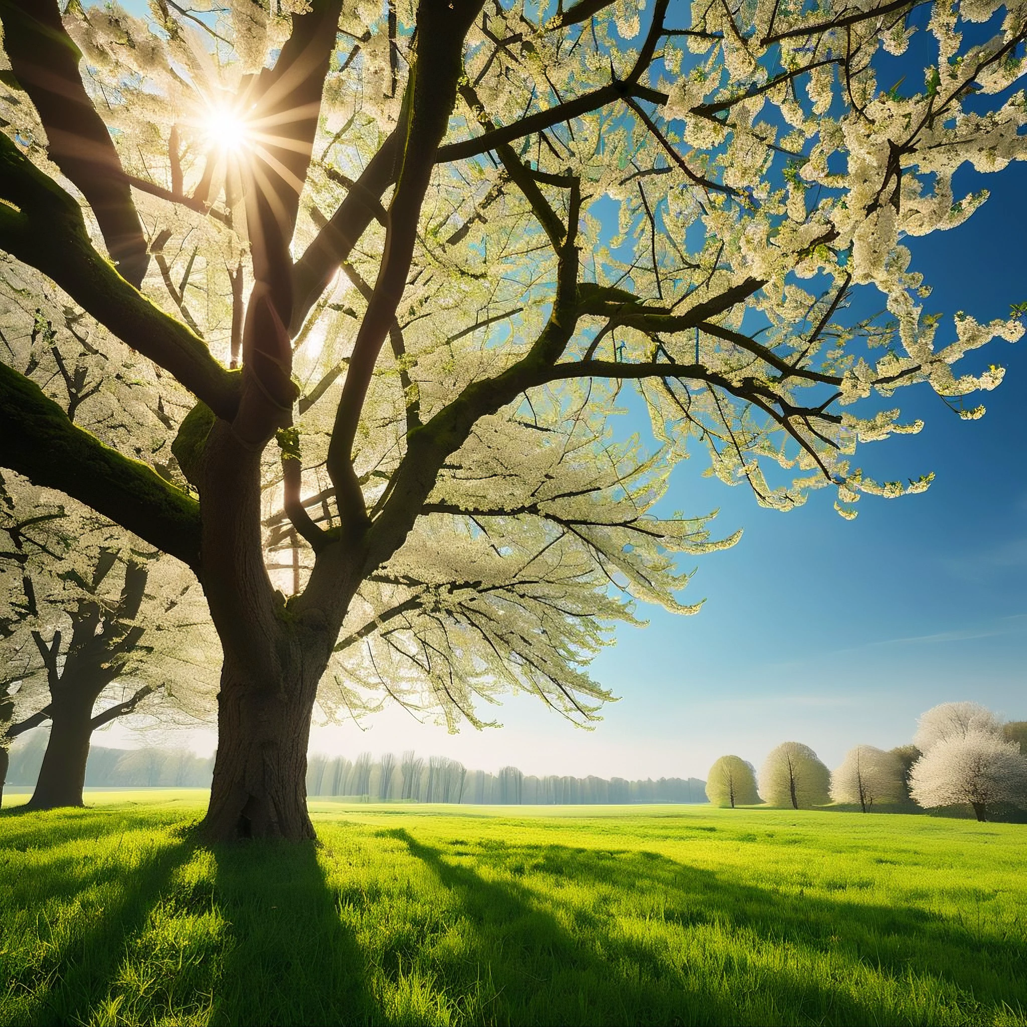 Spring Morning/春日的早晨/春の朝