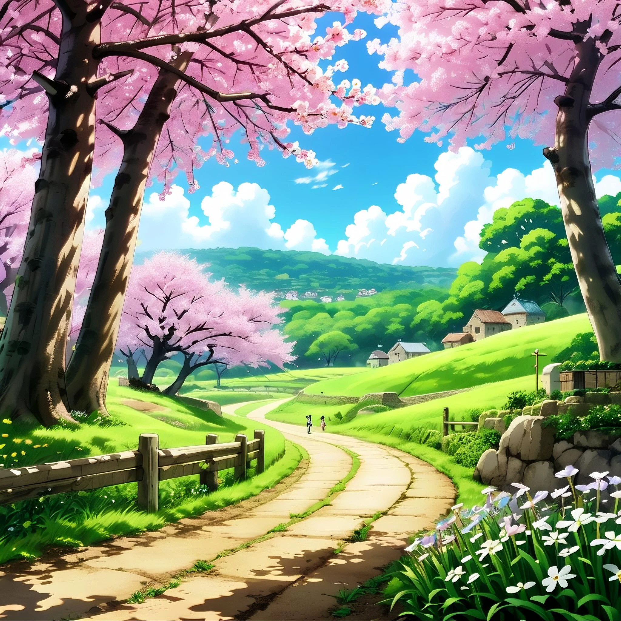 Spring Morning/春日的早晨/春の朝