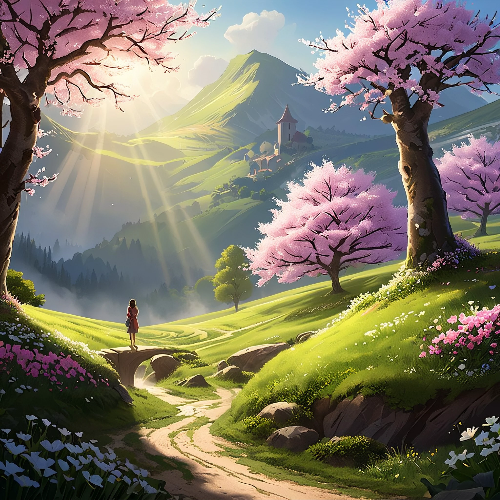 Spring Morning/春日的早晨/春の朝