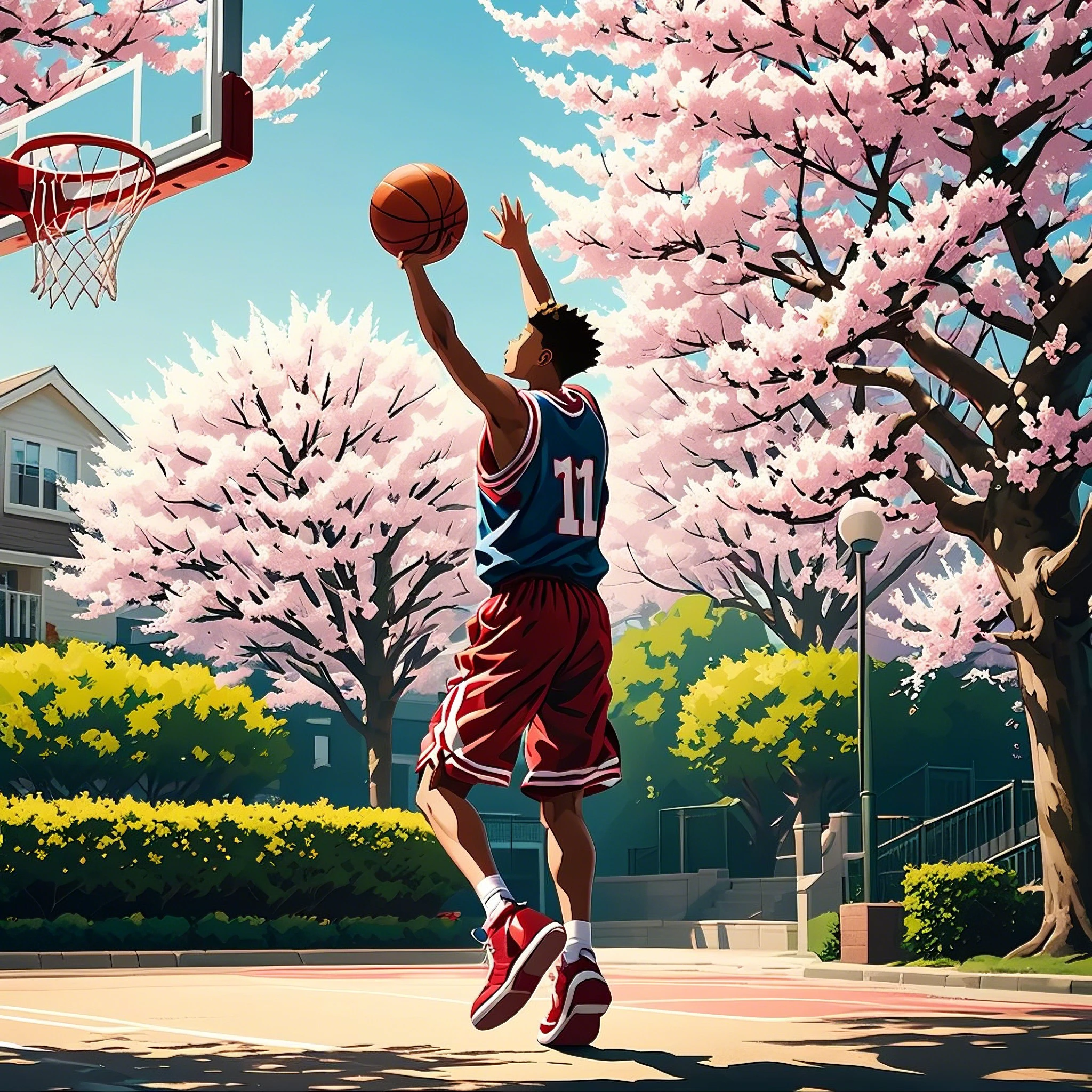 Spring Morning/春日的早晨/春の朝