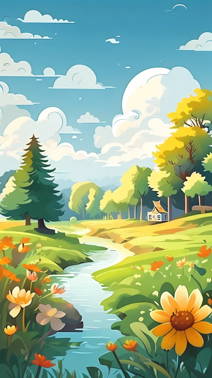 Spring Morning/春日的早晨/春の朝