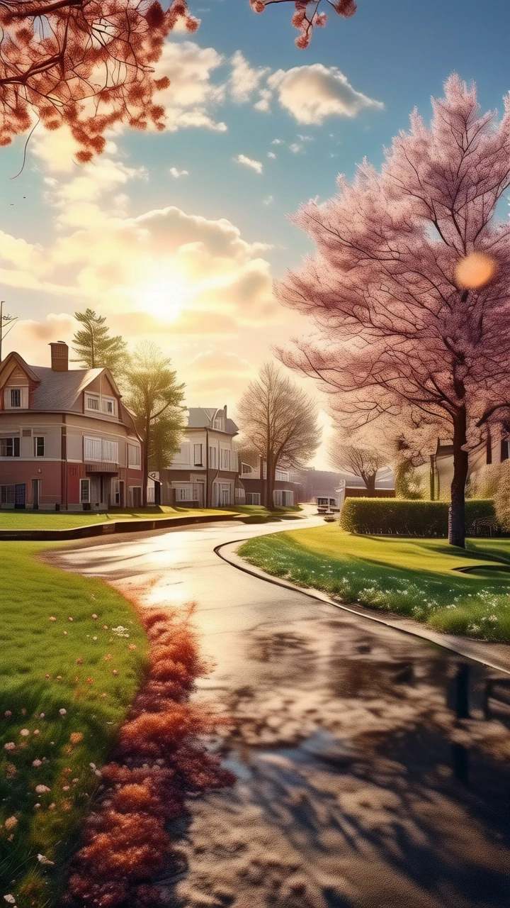 Spring Morning/春日的早晨/春の朝