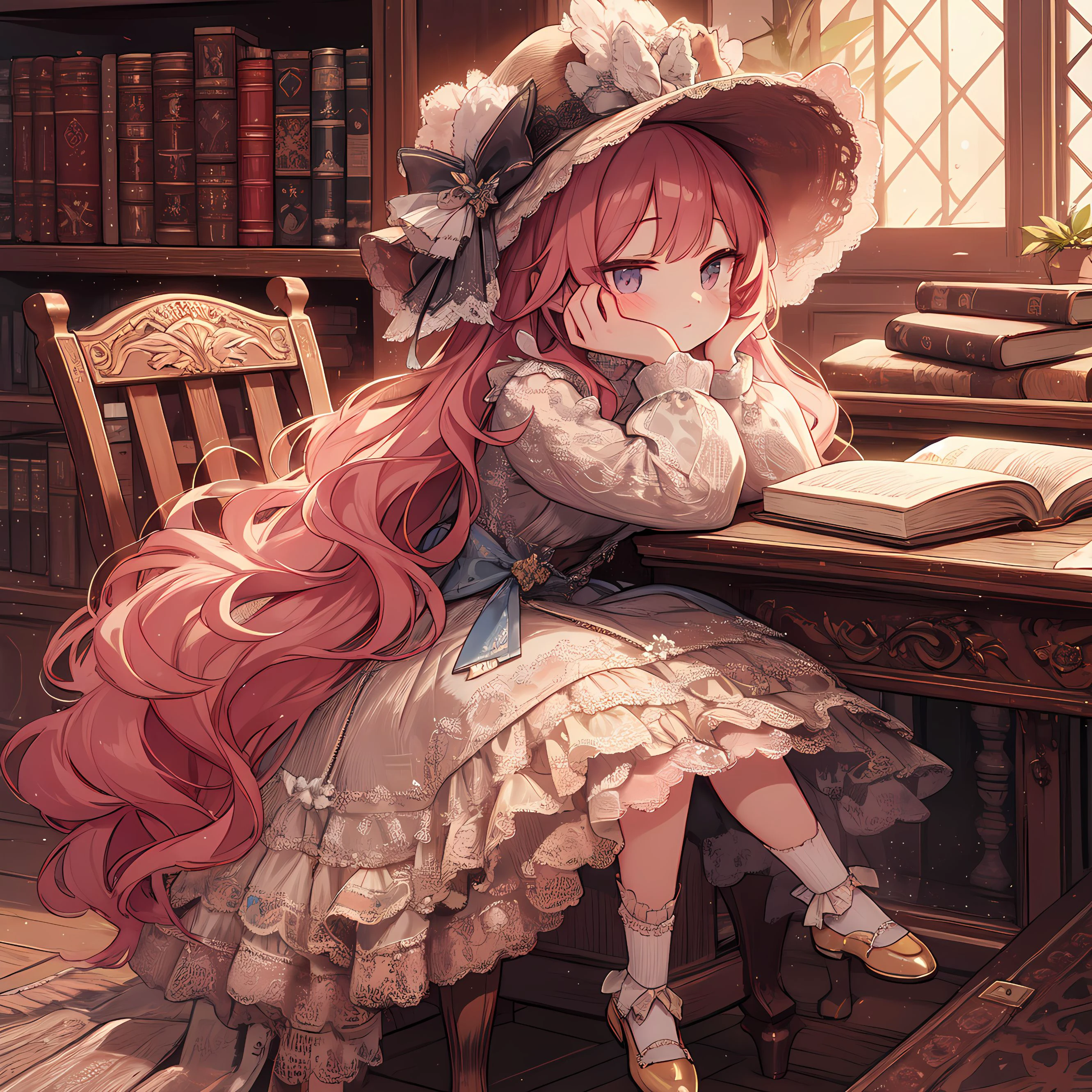 本と少女