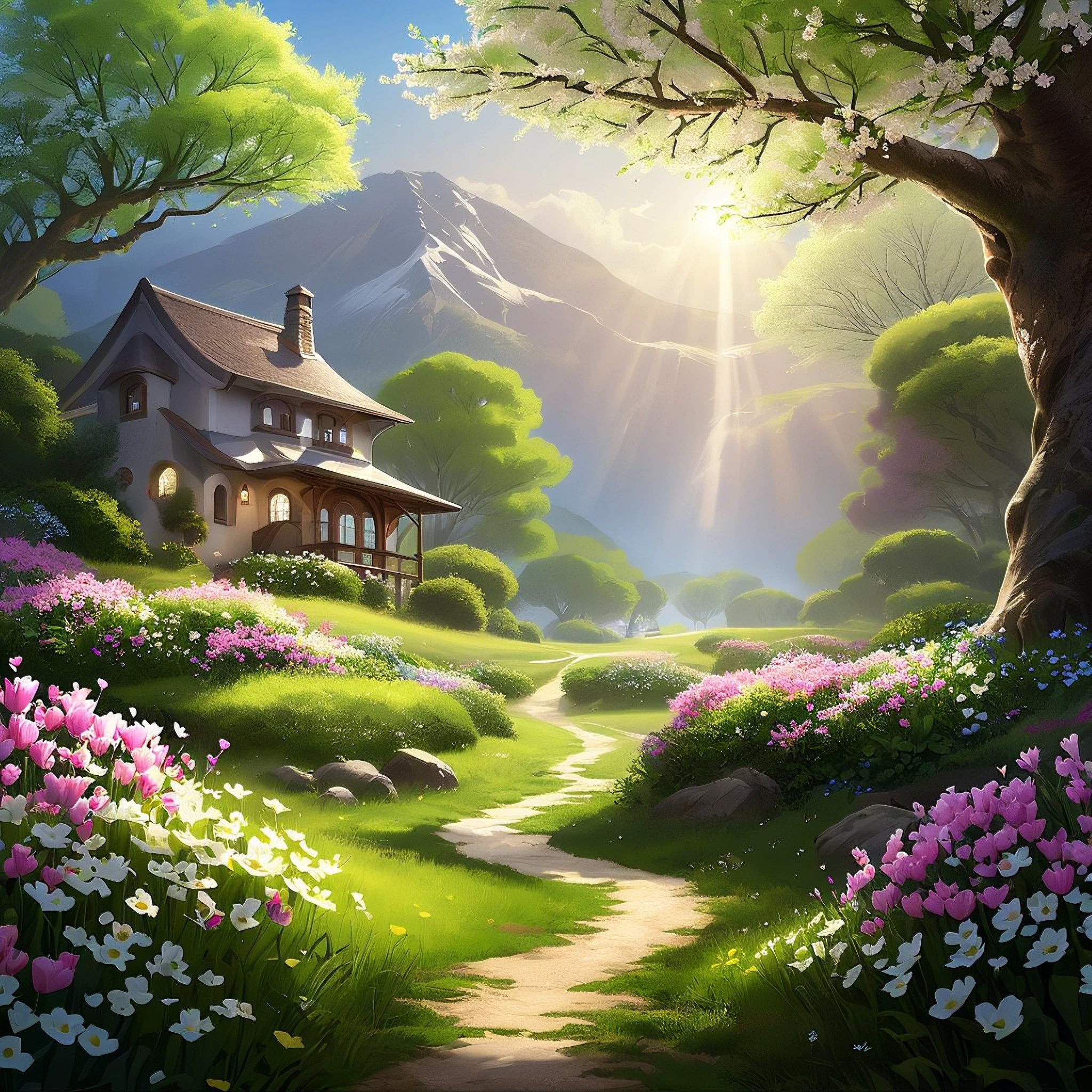 Spring Morning/春日的早晨/春の朝