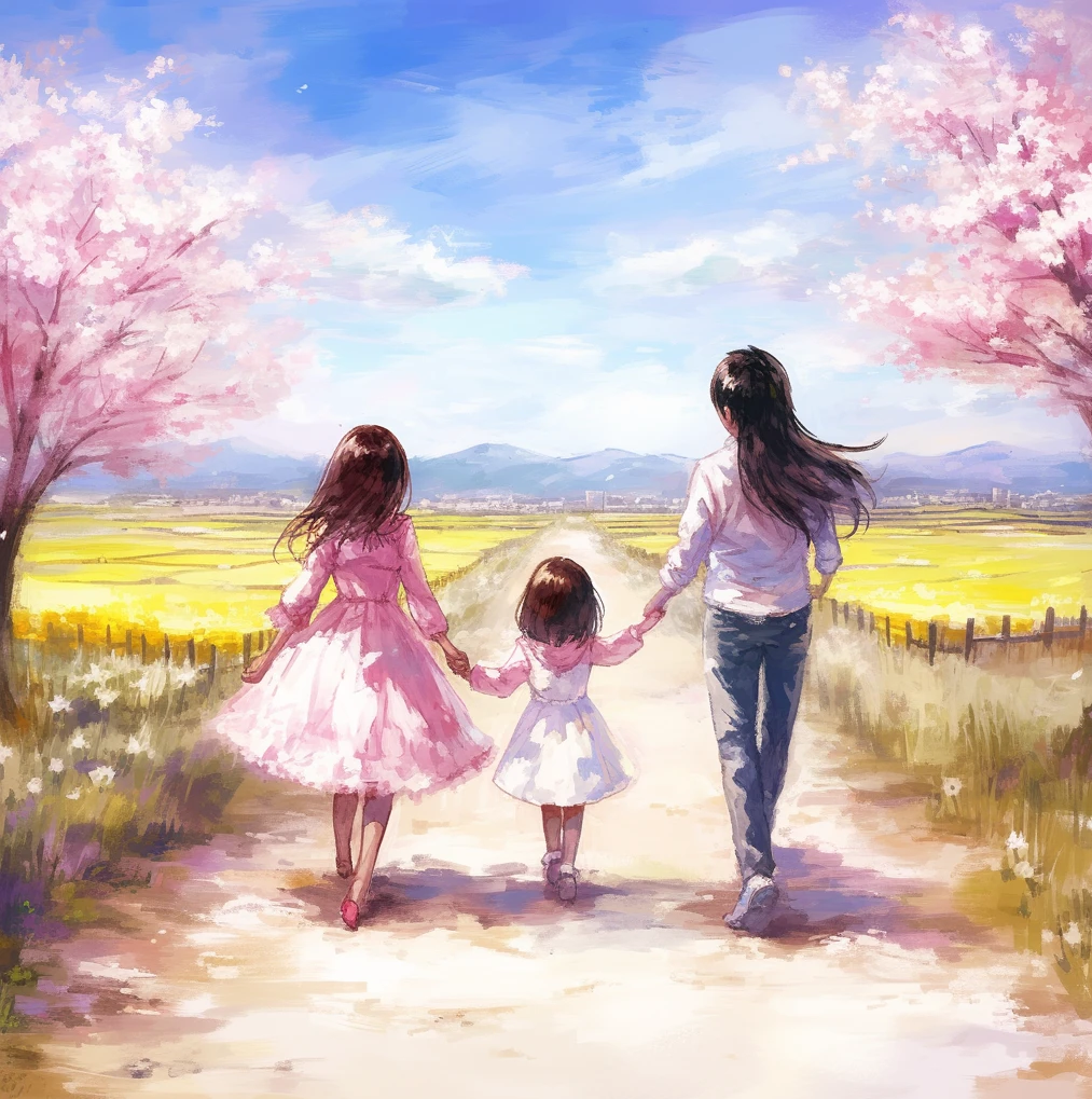 Spring Morning/春日的早晨/春の朝