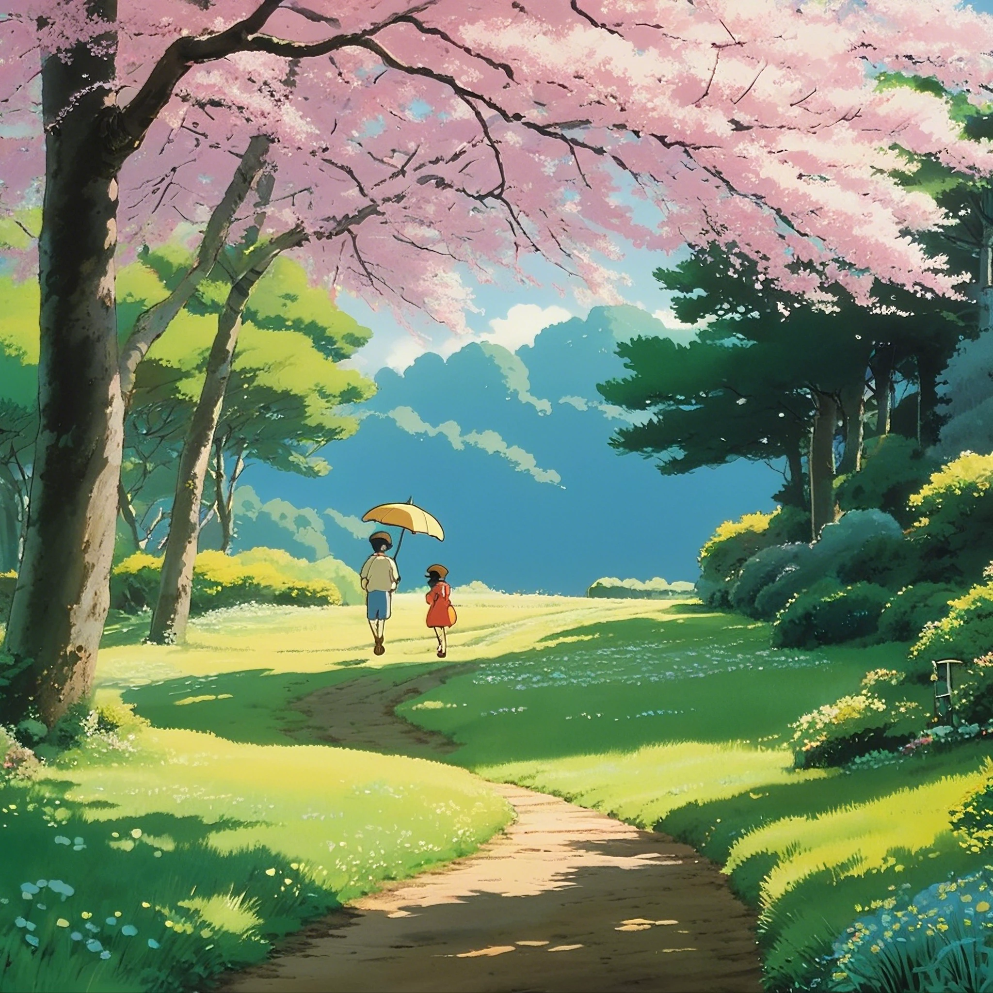 Spring Morning/春日的早晨/春の朝
