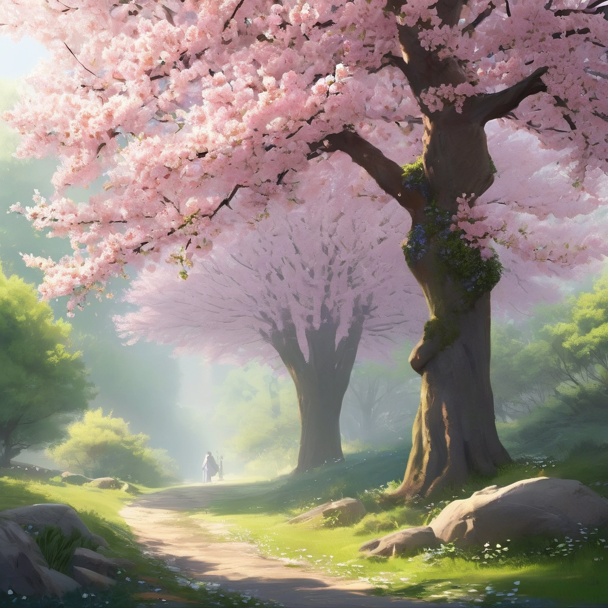 Spring Morning/春日的早晨/春の朝