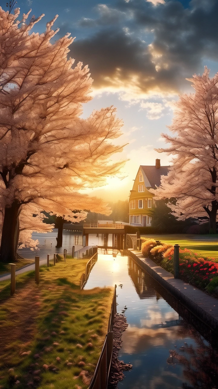 Spring Morning/春日的早晨/春の朝
