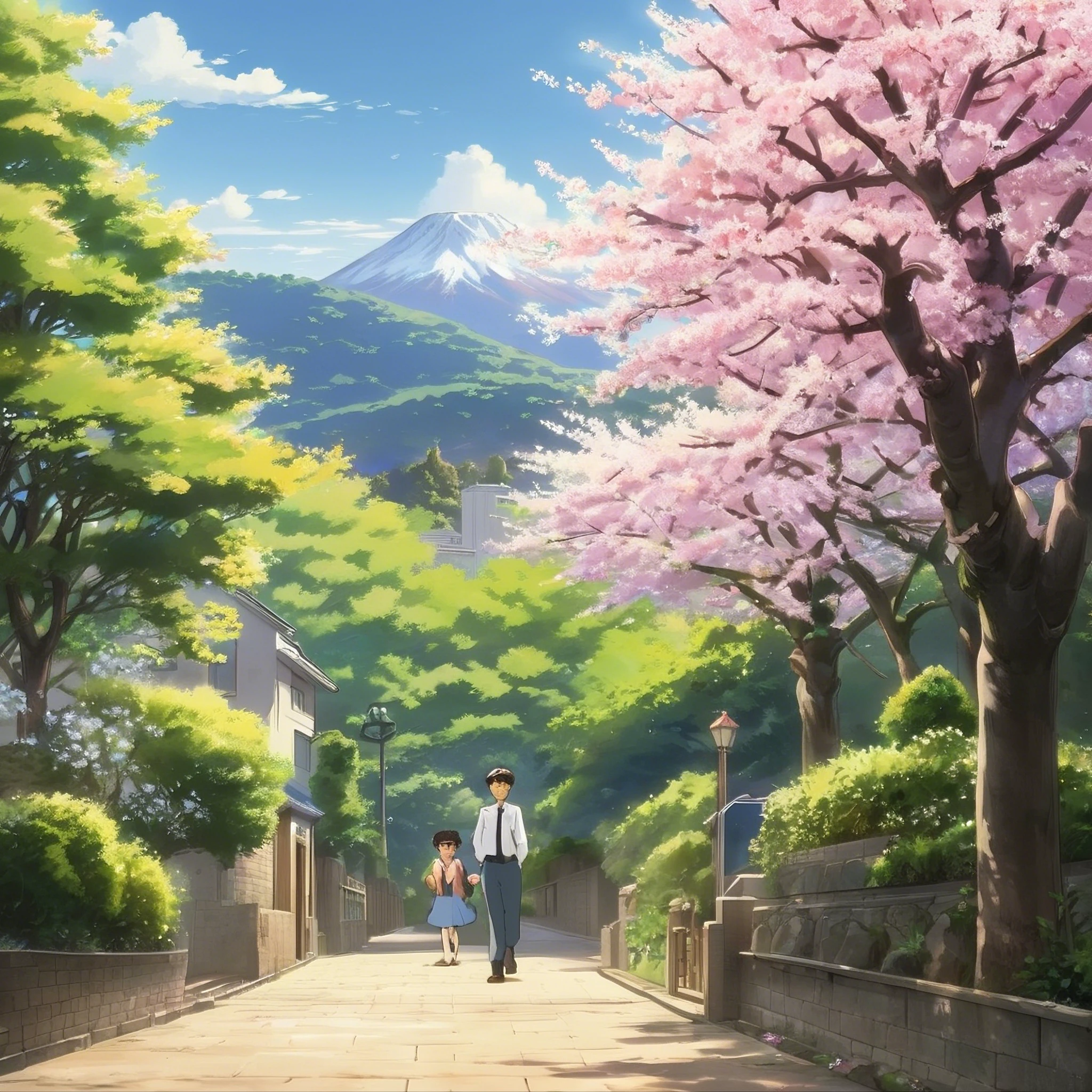 Spring Morning/春日的早晨/春の朝