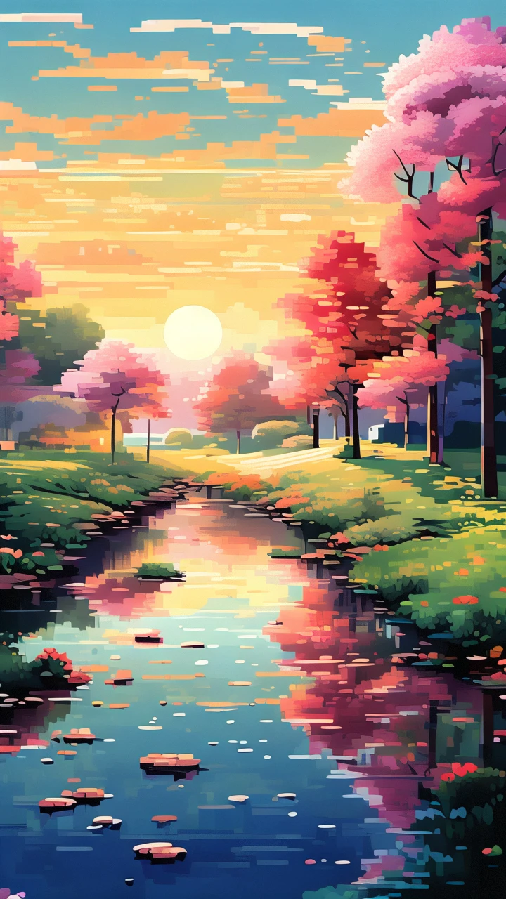 Spring Morning/春日的早晨/春の朝