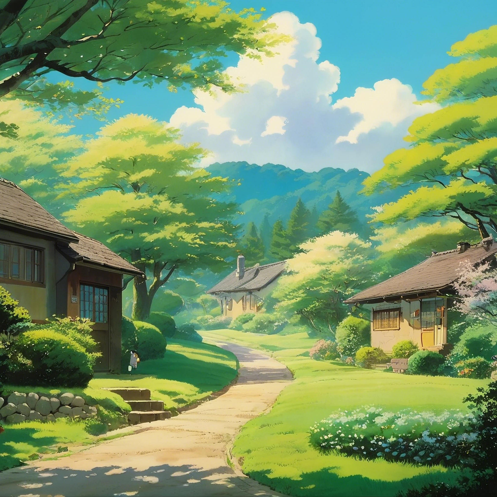 Spring Morning/春日的早晨/春の朝