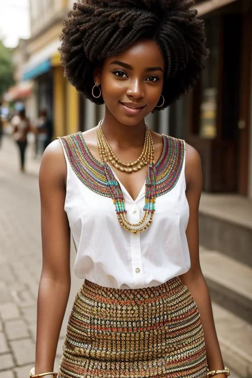 Attractive African Lady