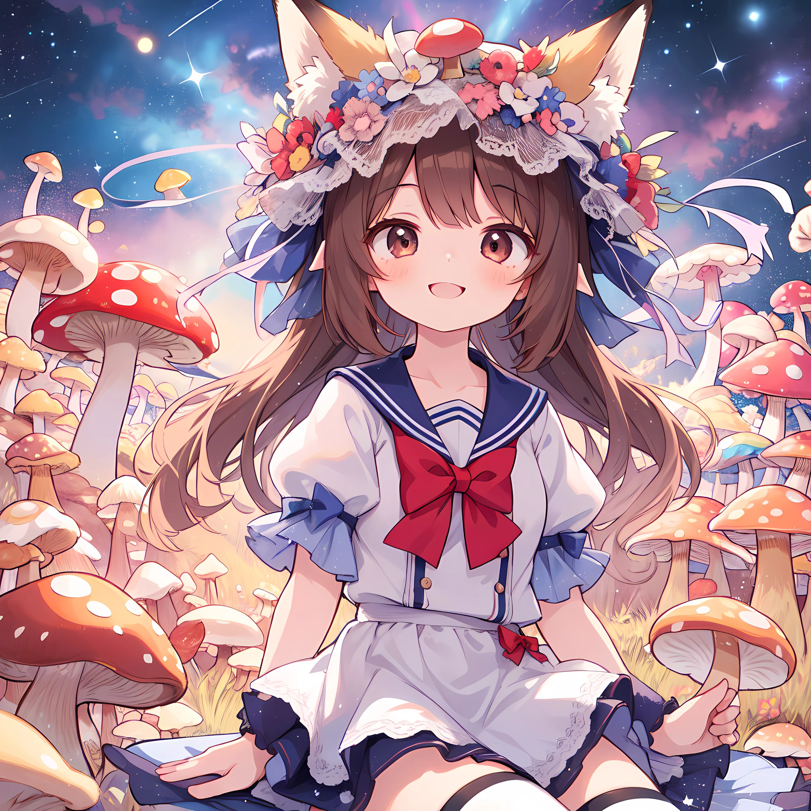 狐少女と銀河キノコ