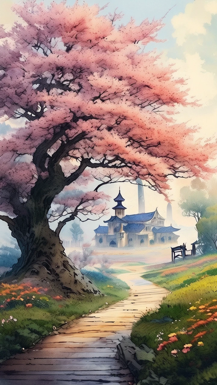 Spring Morning/春日的早晨/春の朝