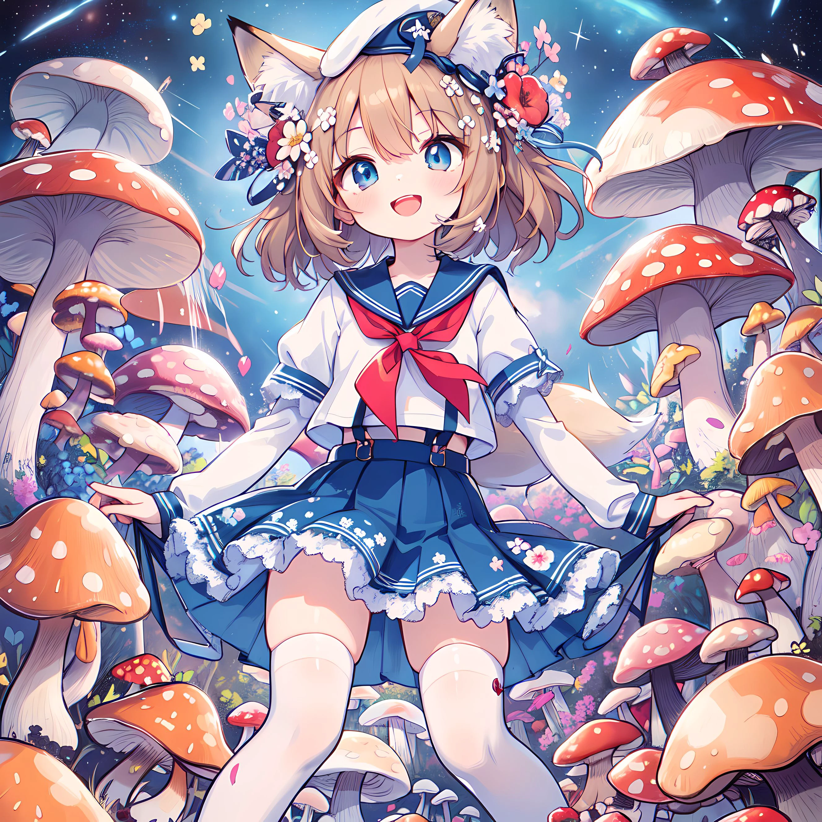 狐少女と銀河キノコ