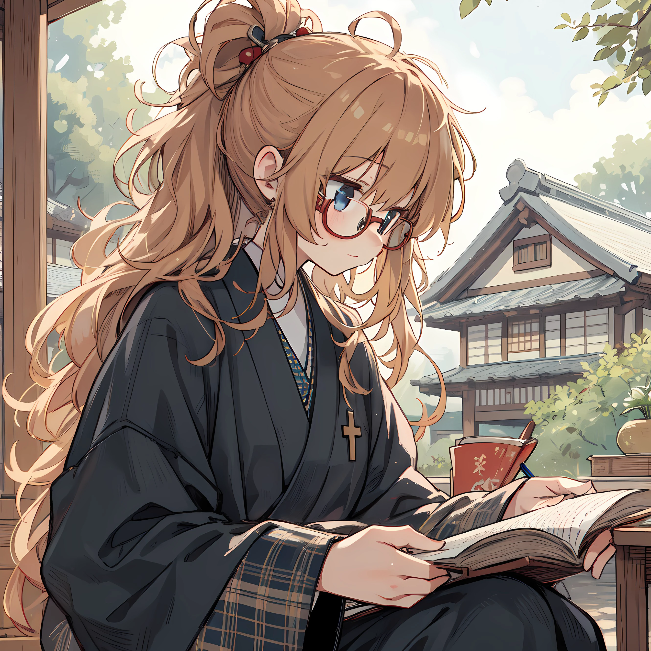 本と少女