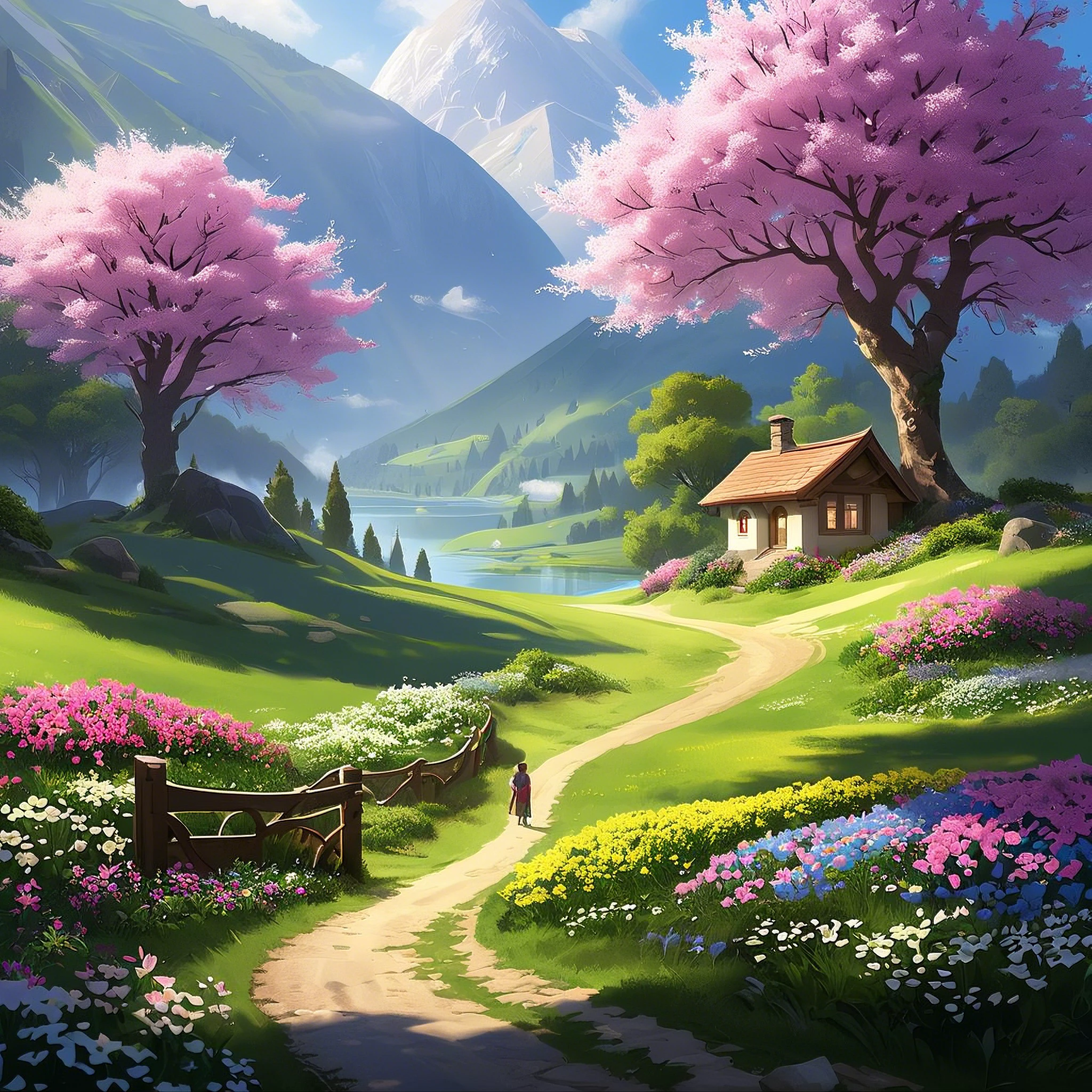 Spring Morning/春日的早晨/春の朝