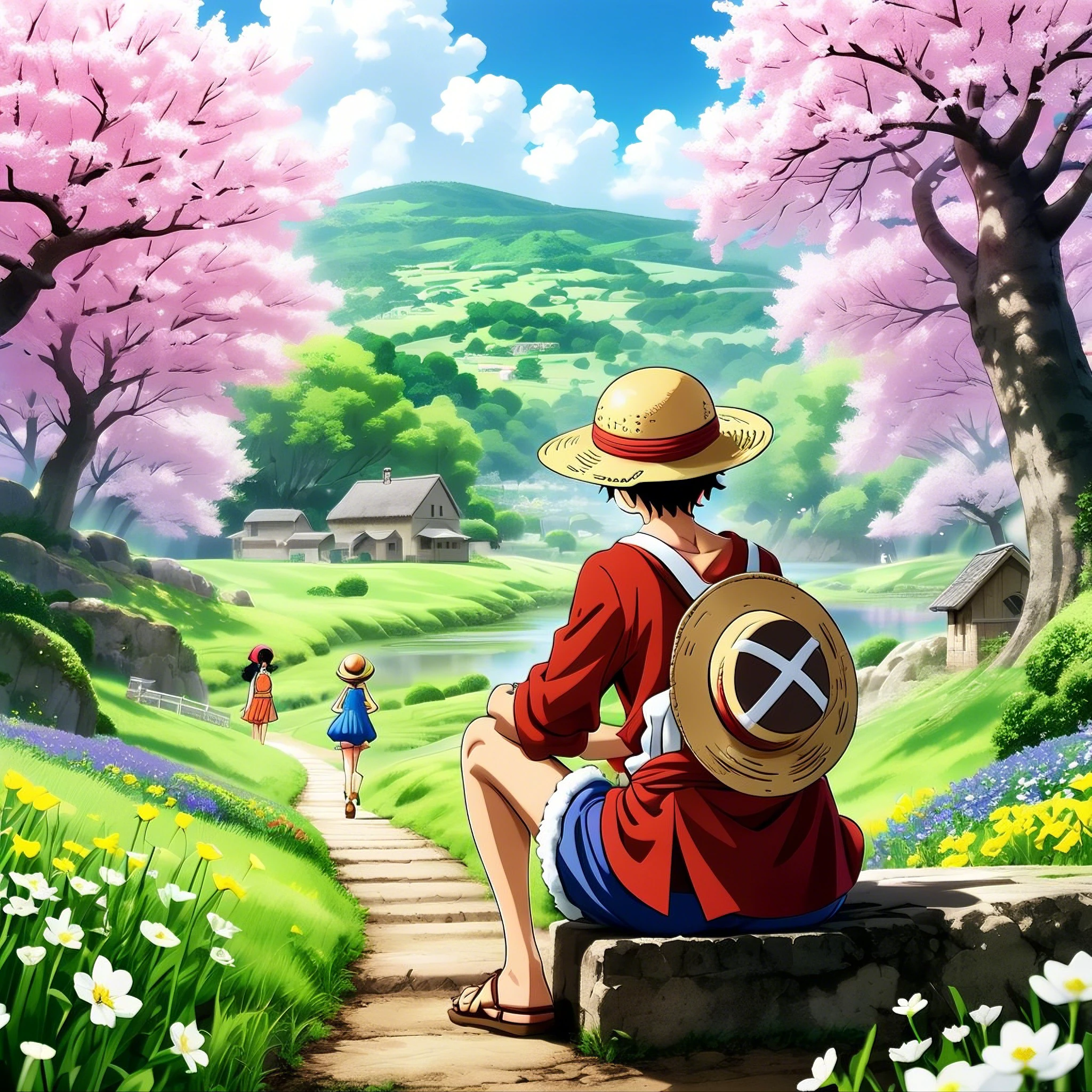 Spring Morning/春日的早晨/春の朝