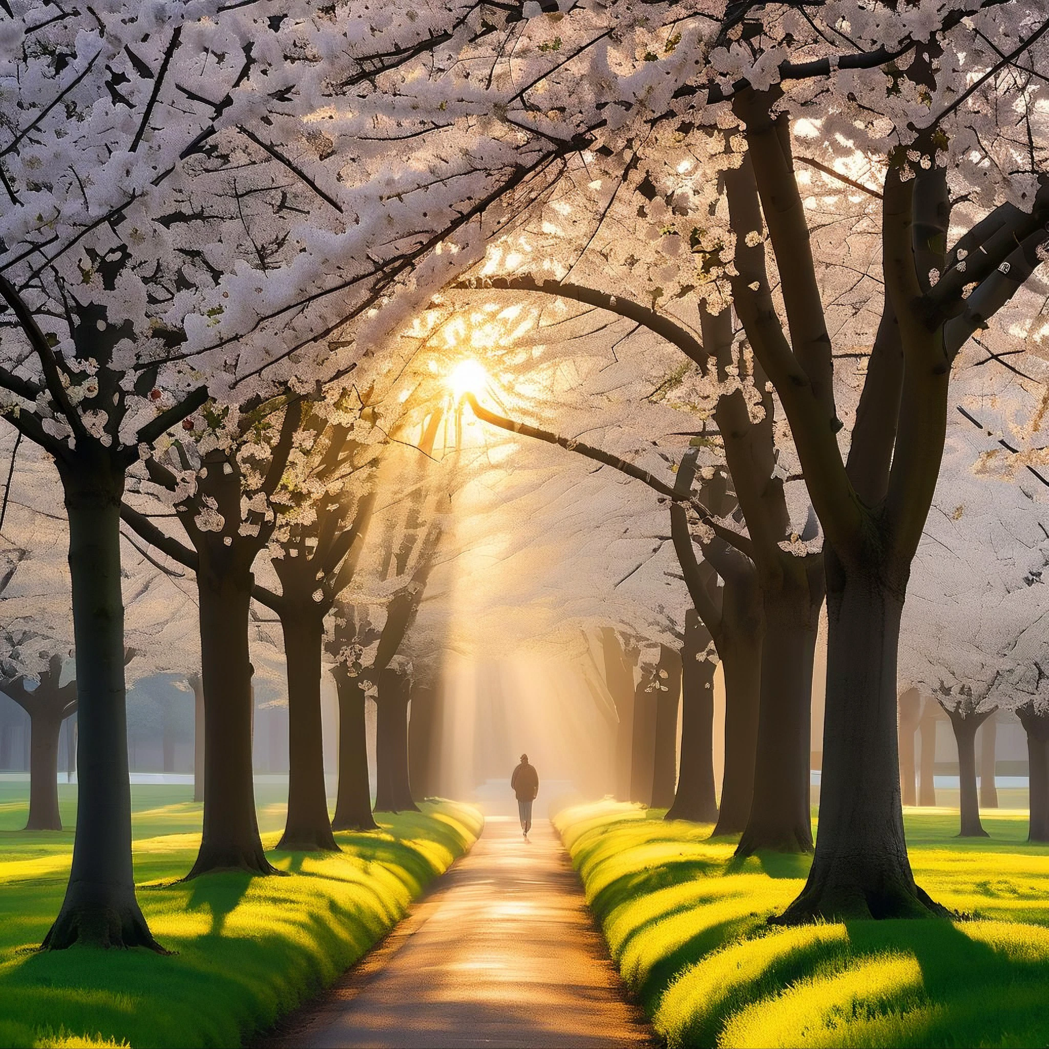 Spring Morning/春日的早晨/春の朝