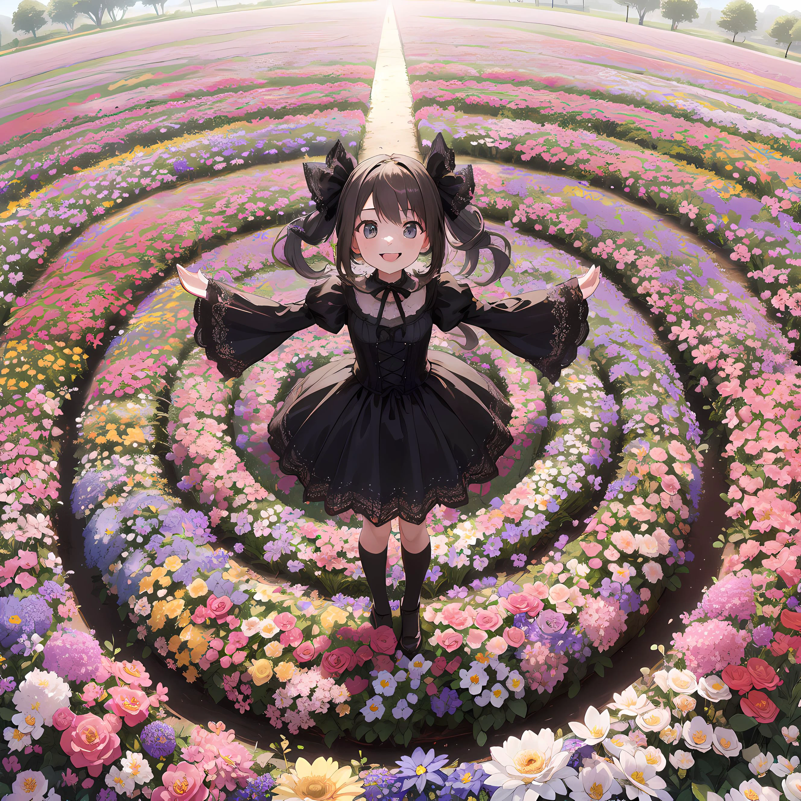 花渦巻き