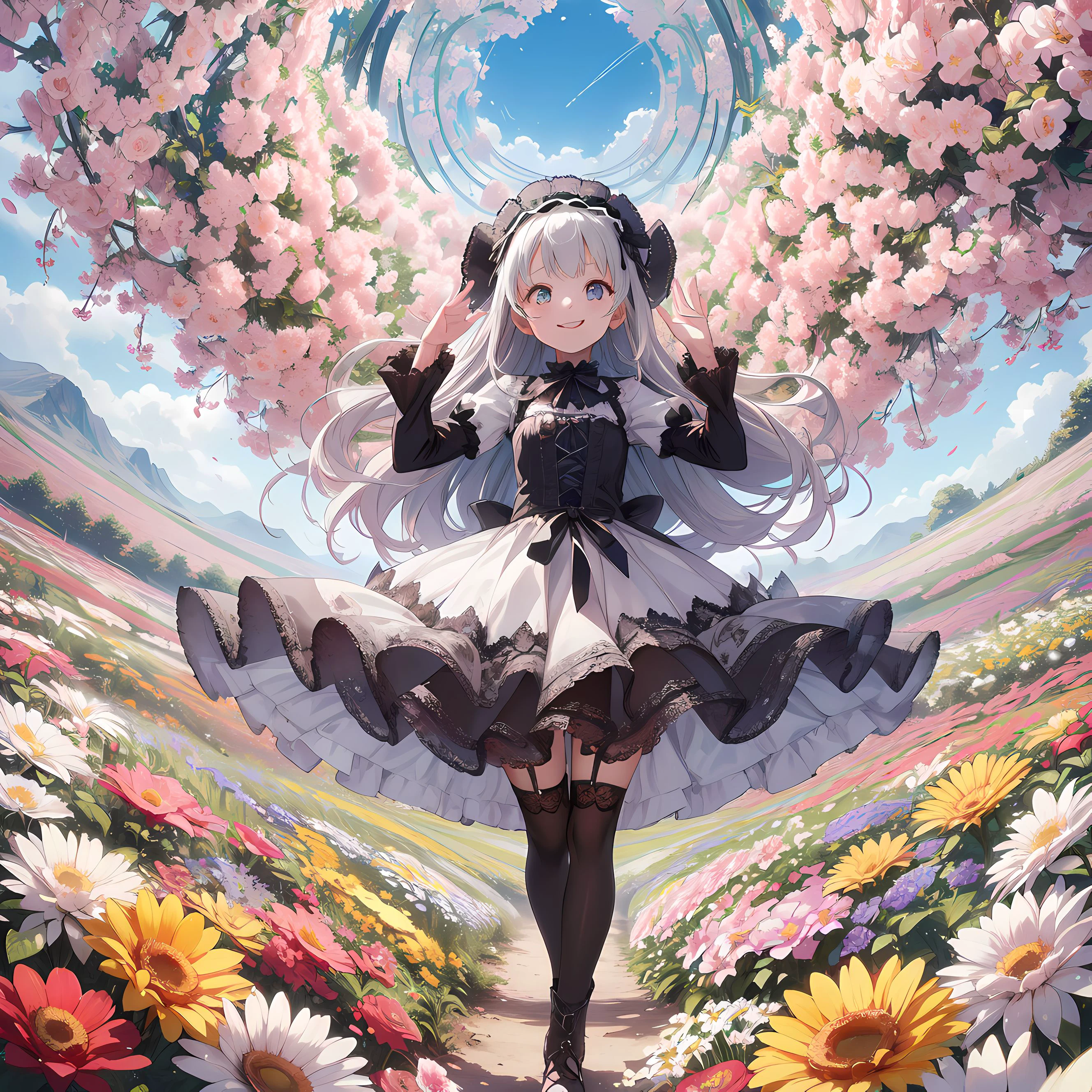 花渦巻き