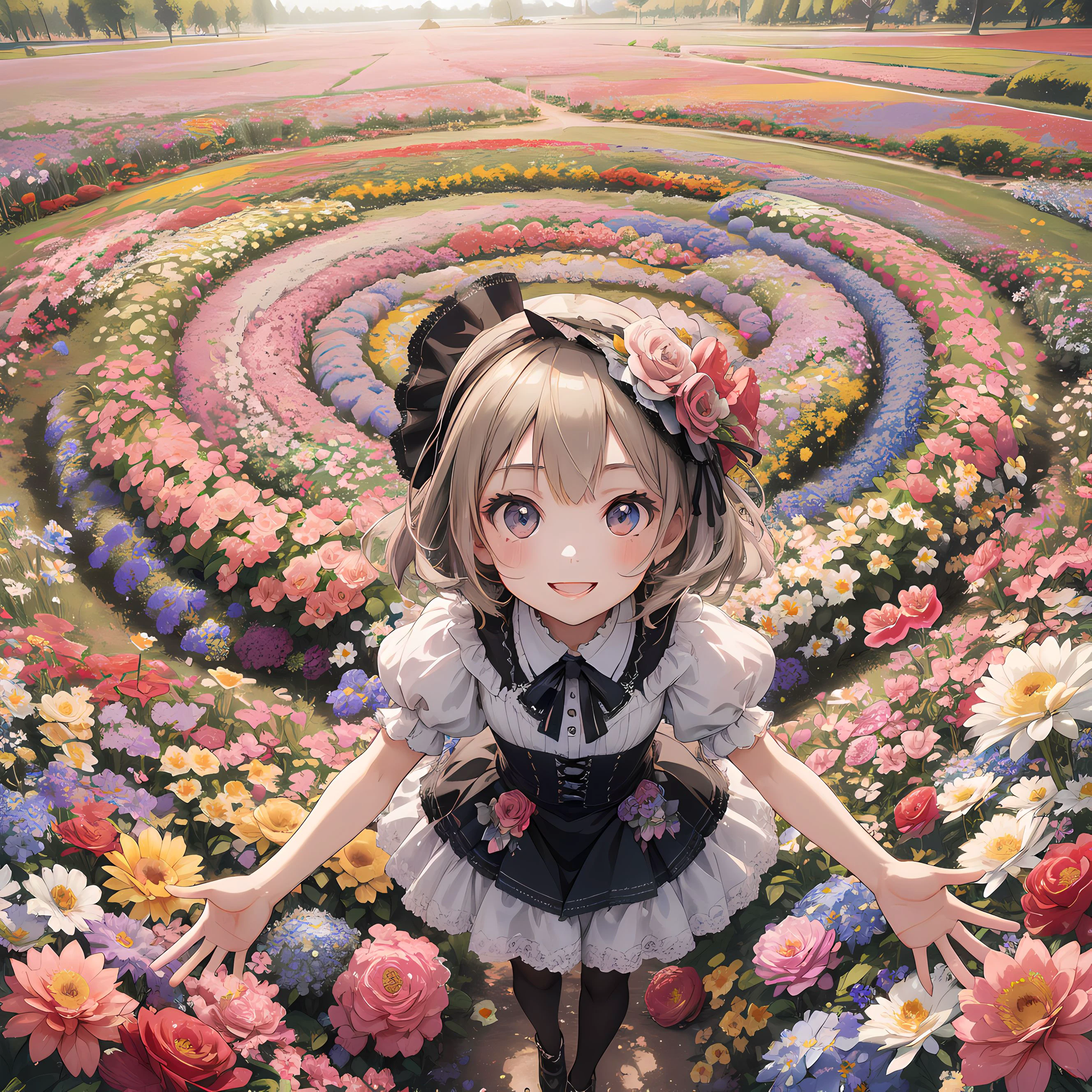 花渦巻き