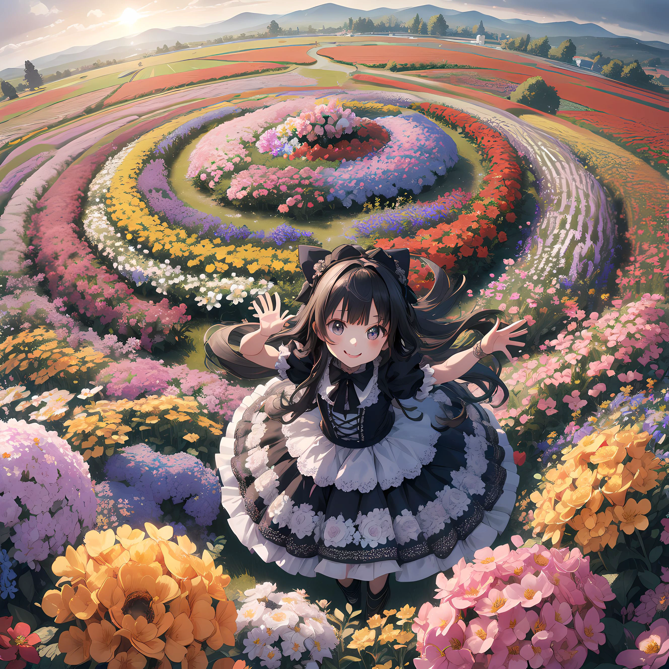 花渦巻き