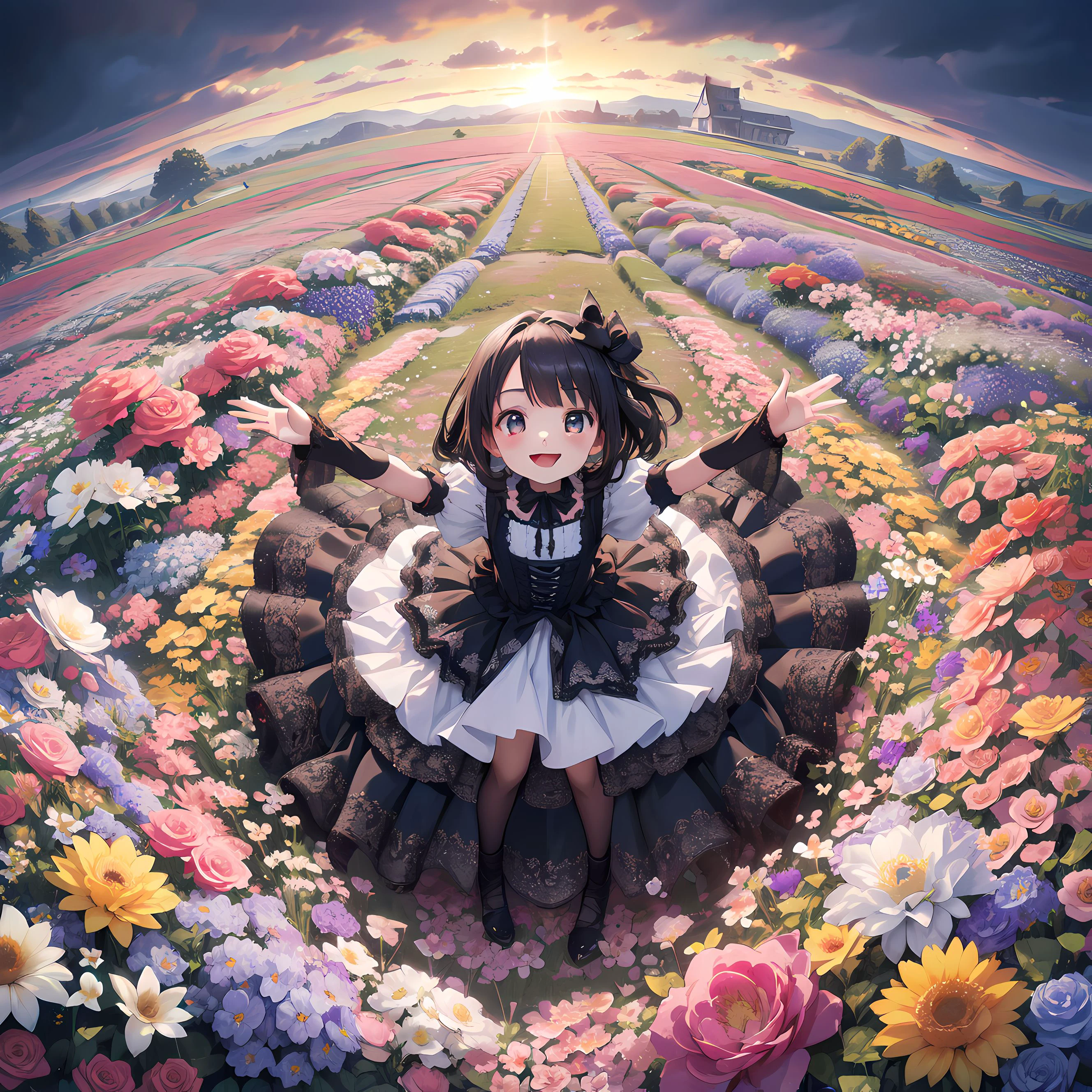 花渦巻き