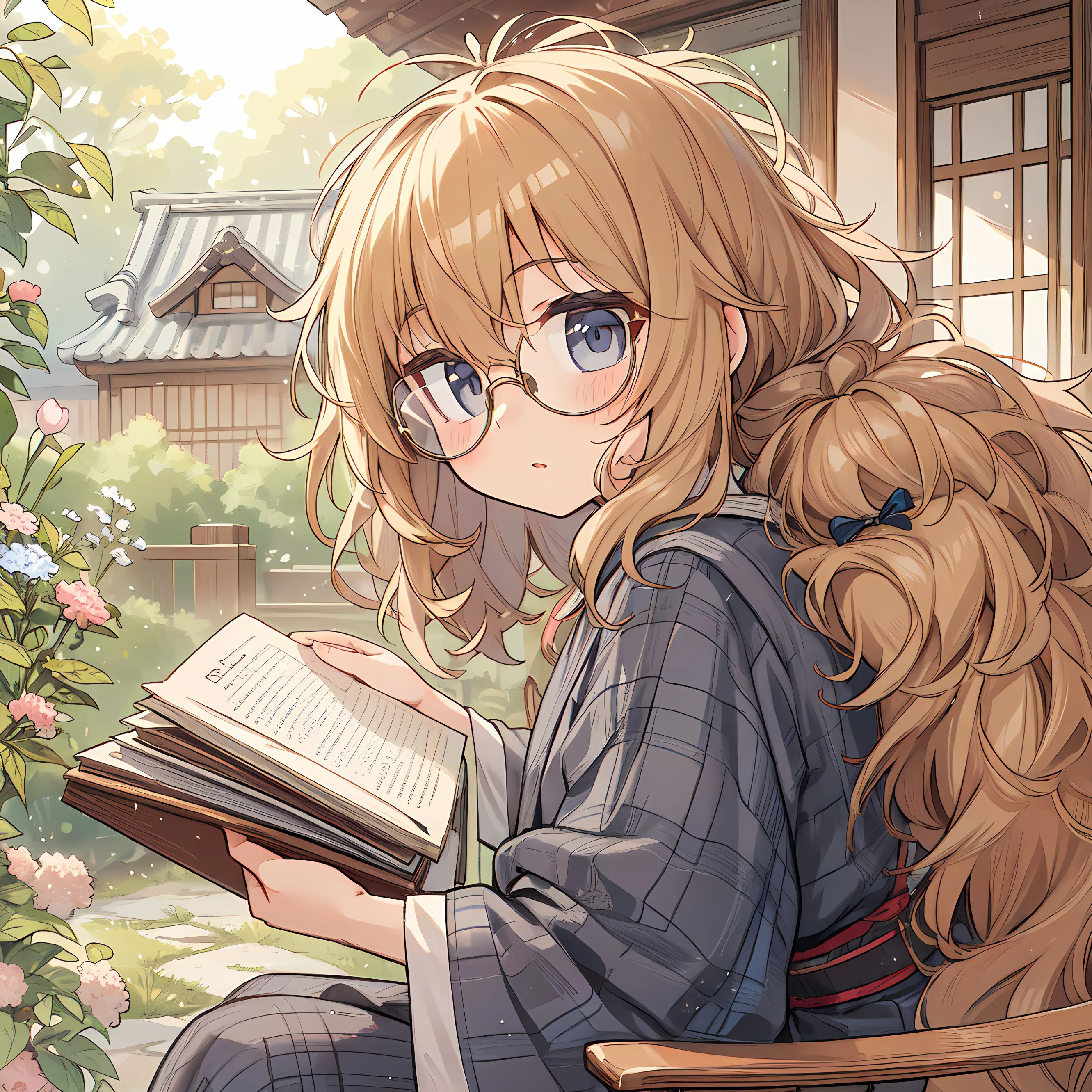 本と少女