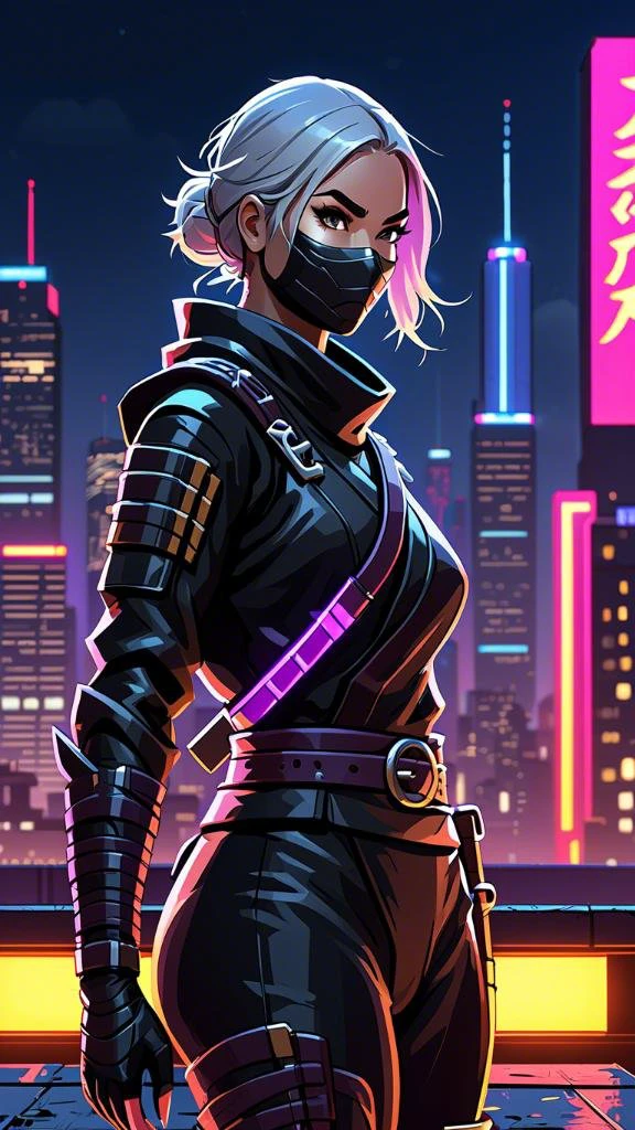 Standing on Rooftop/站在天台的人/屋上に立つ人