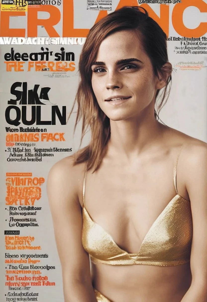 Magazine cover of Hot Emma Watson 