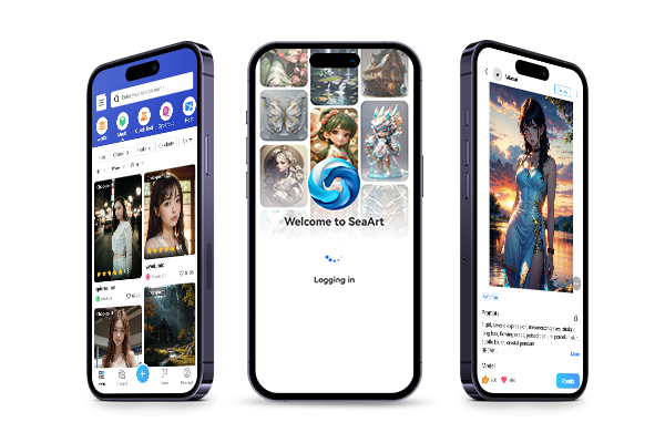 แอป SeaArt AI Art Generator