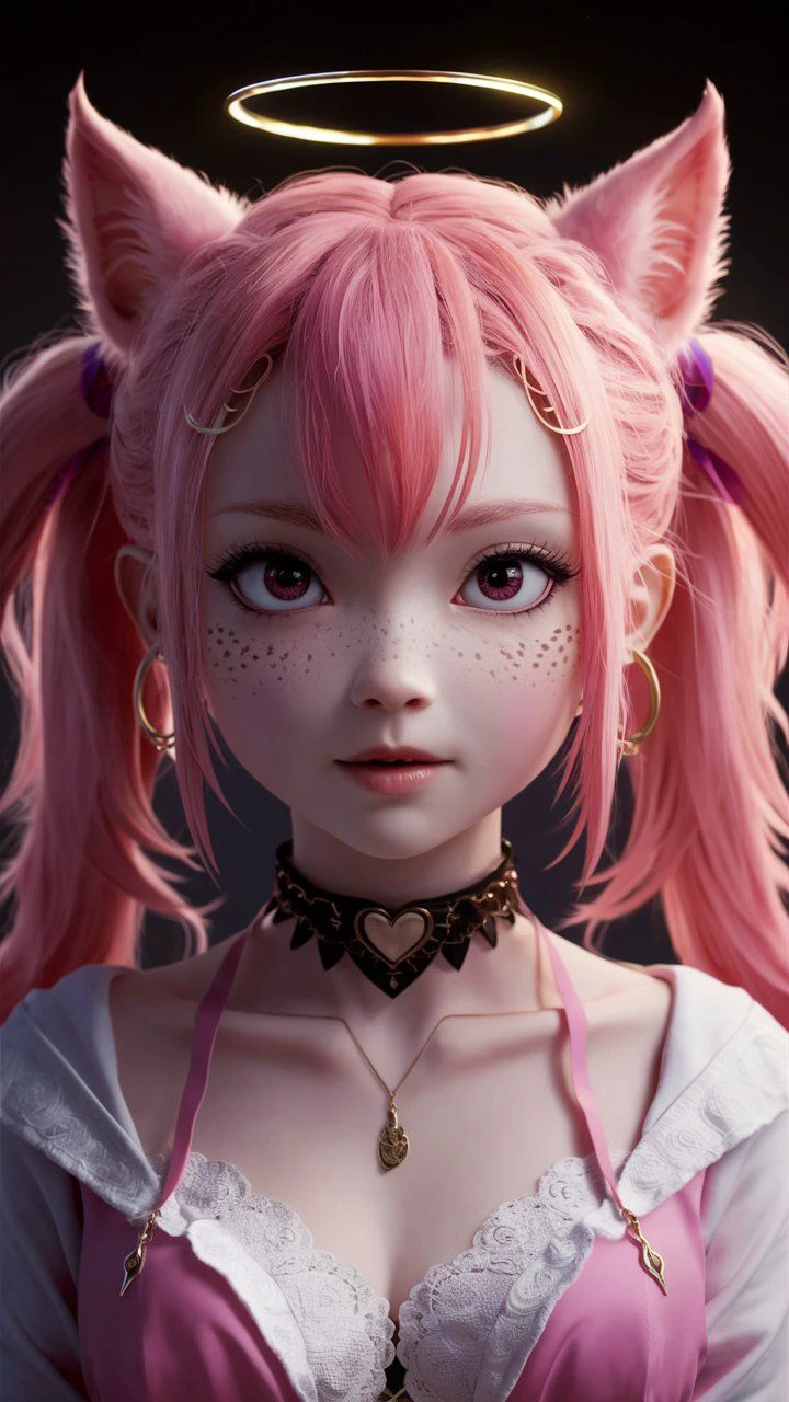Ultra hd, full hd 8k regulations, masterpiece, ultra realistic, anime hd pink
