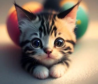 Cute kitten