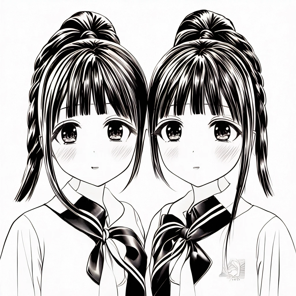 Twin Tails/双马尾/ツインテール