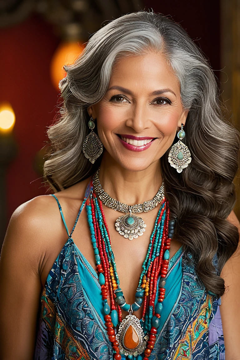 Ageless Elegance: Embracing Life in Vivid Color