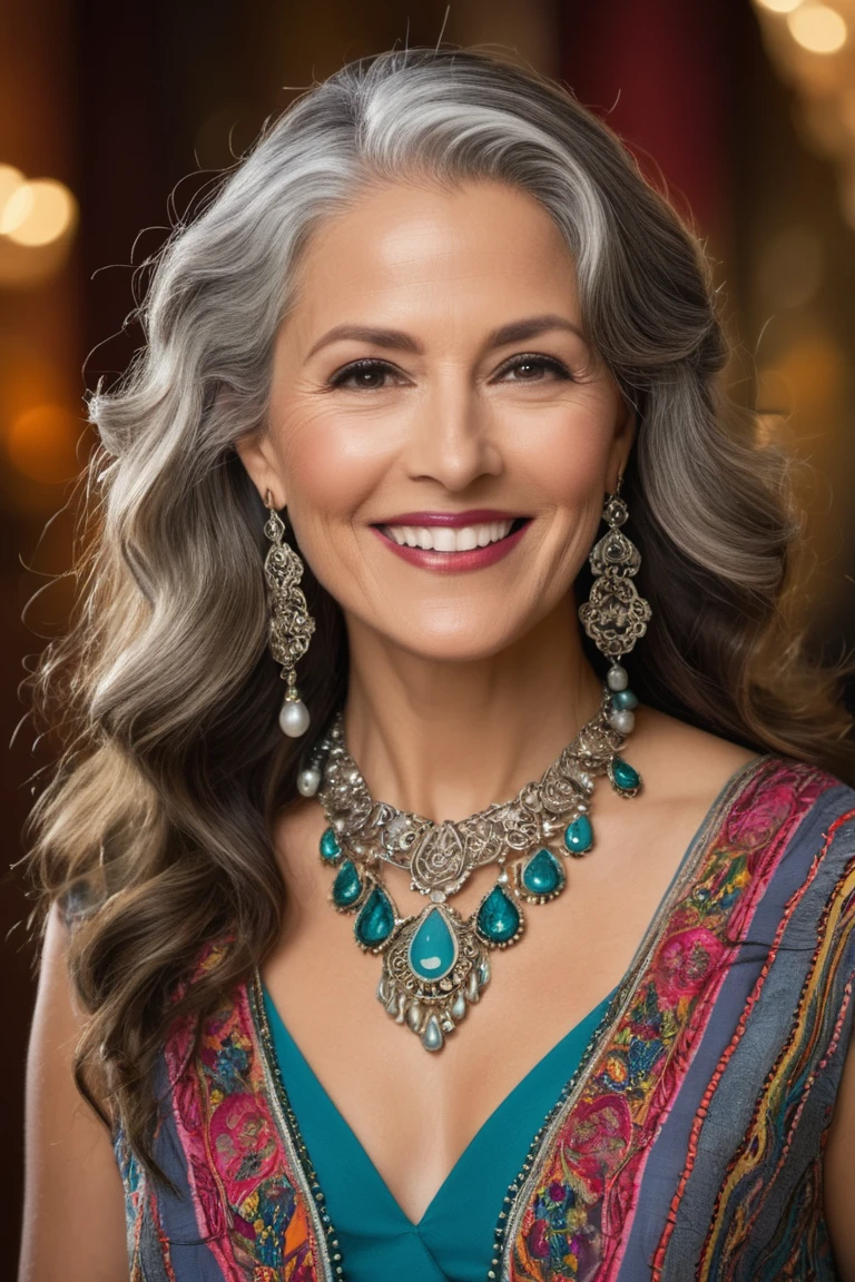 Ageless Elegance: Embracing Life in Vivid Color