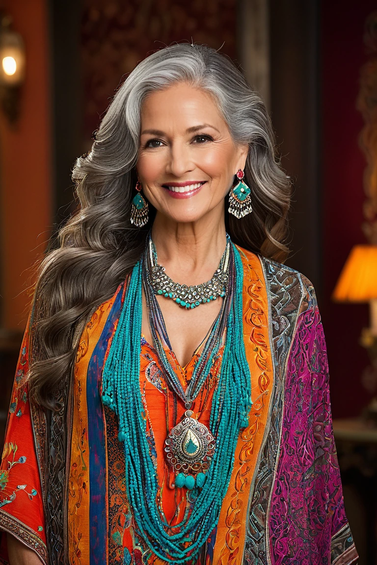 Ageless Elegance: Embracing Life in Vivid Color